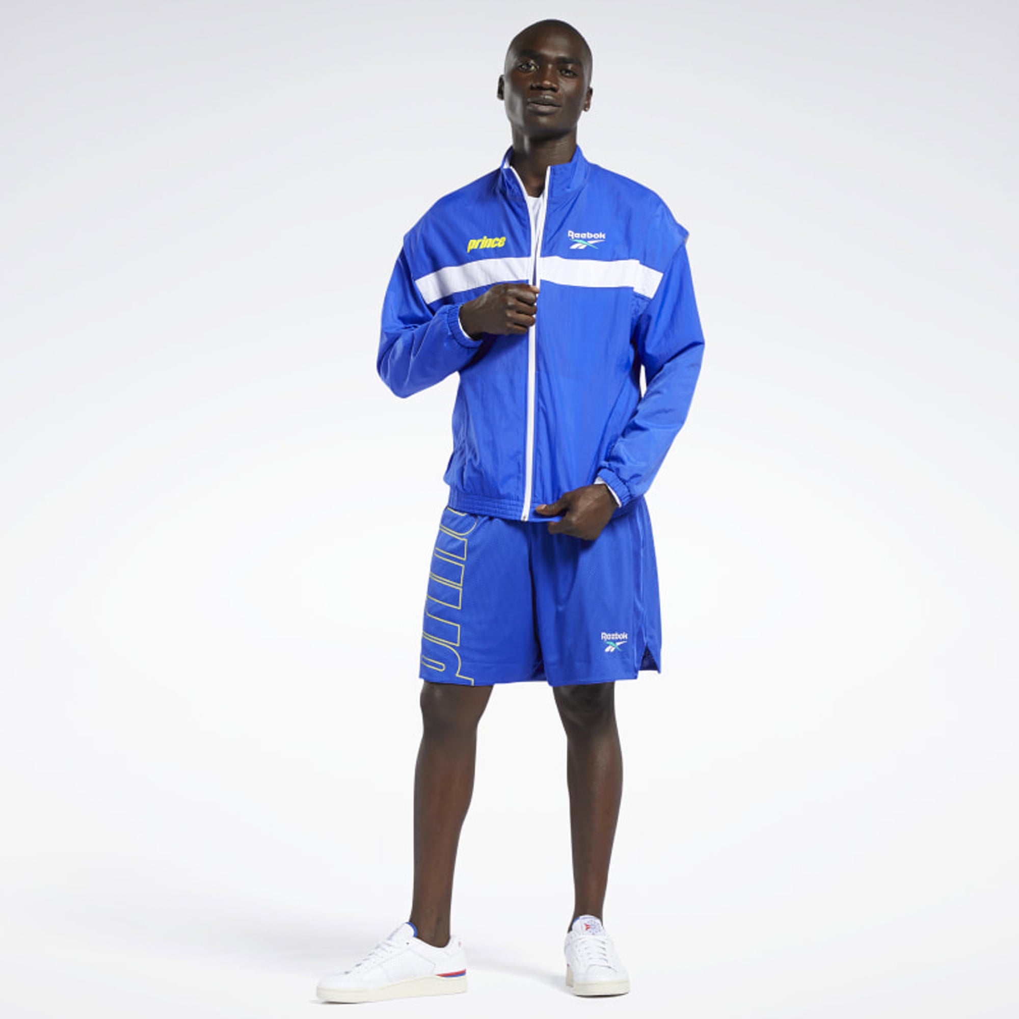 Reebok x Prince Mens Jacket 'Bright Cobalt'