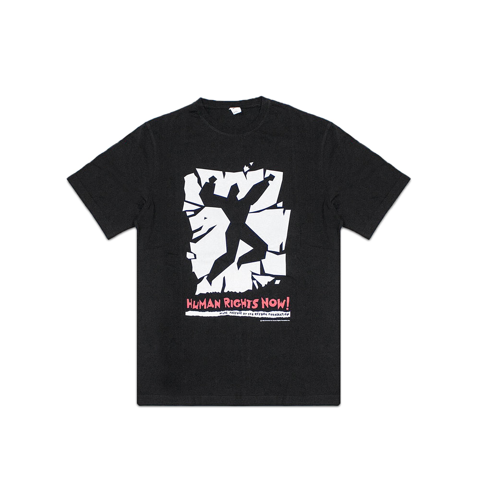 Reebok X Human Rights Mens Tee Black