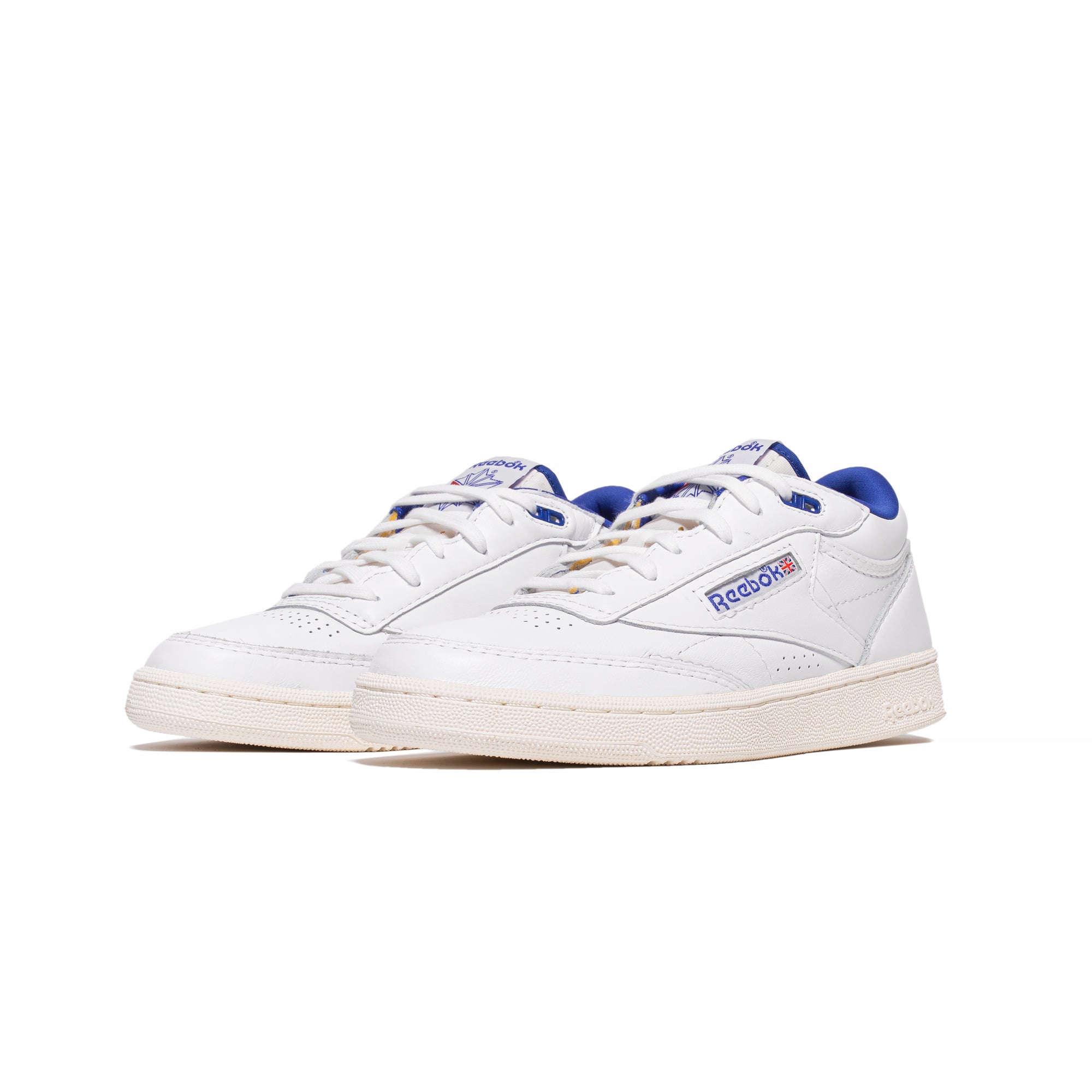 Reebok Mens Club C Mid II Vintage Shoes 'White'