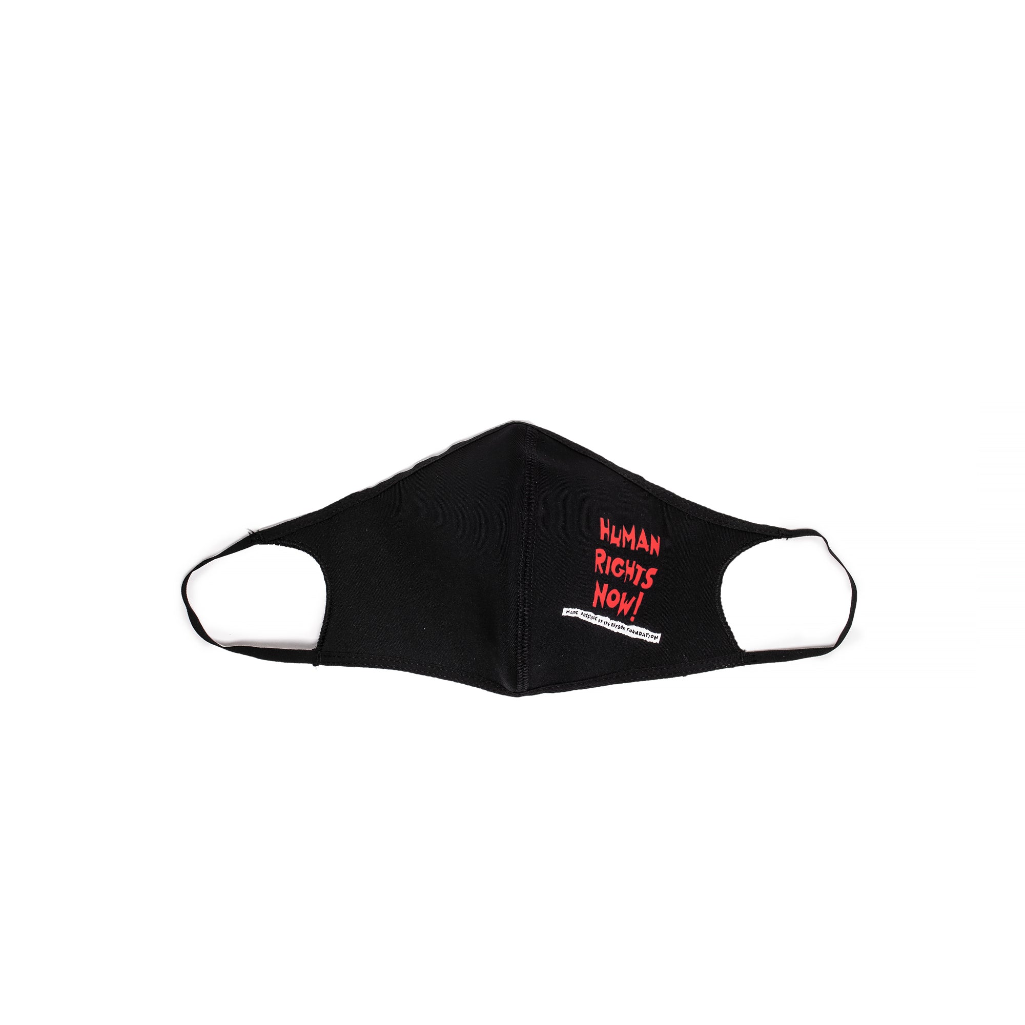 Reebok Mens Human Rights Now Face Cover 'Black'
