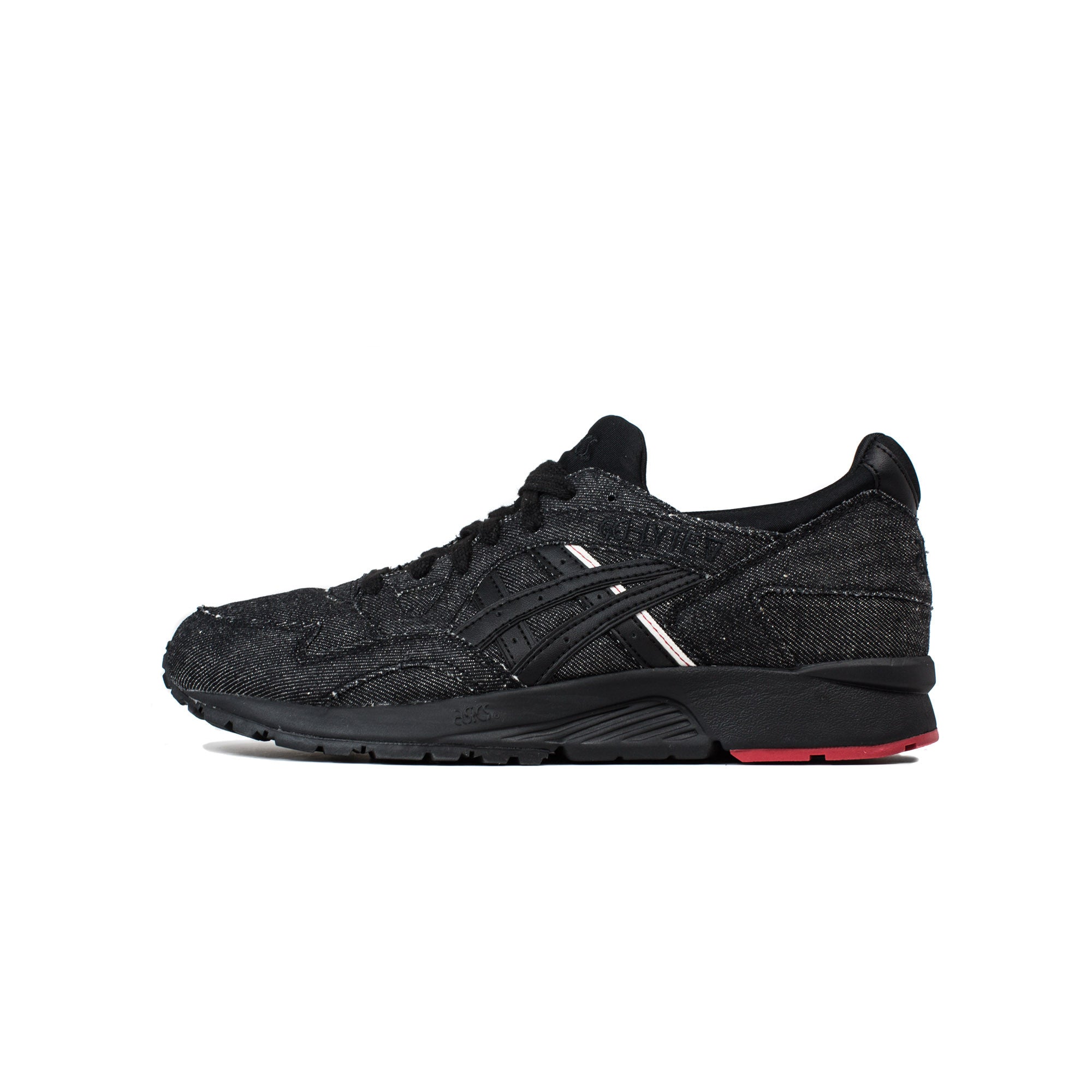 asics, mens, men, gel lyte V, black denim, black, denim, asics gel lyte v