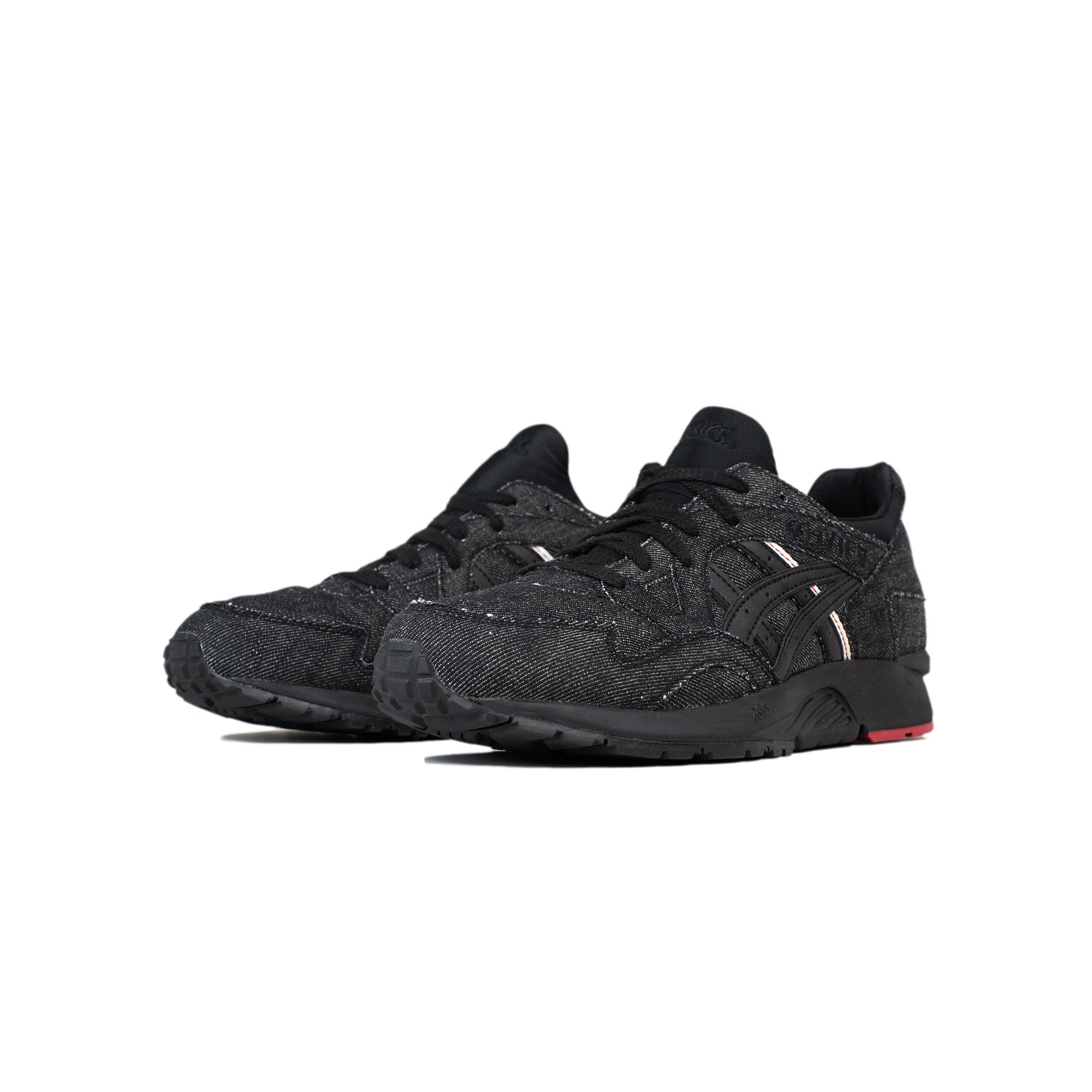 asics, mens, men, gel lyte V, black denim, black, denim, asics gel lyte v