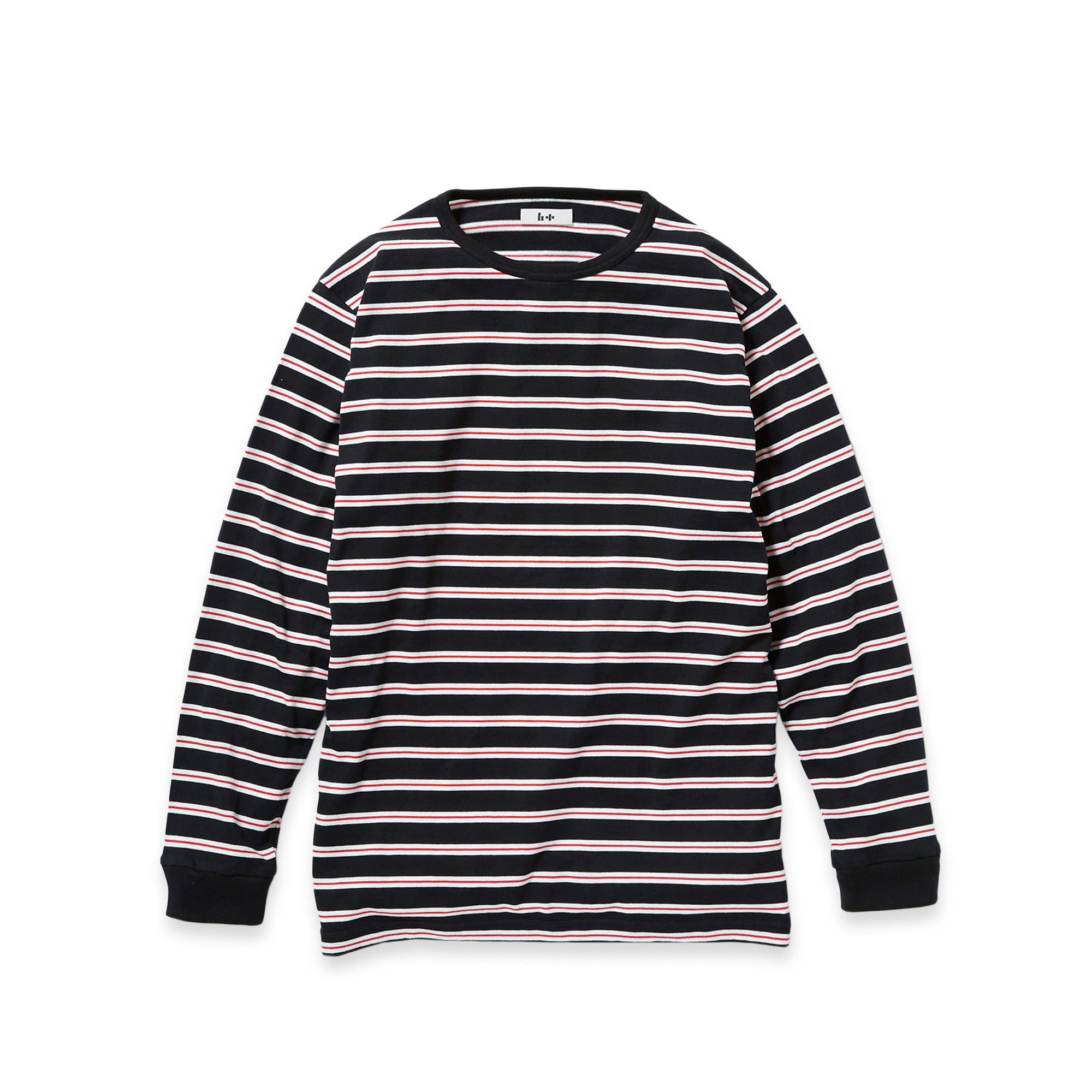 Head Porter Plus Border L/S Tee [HPP-0530]