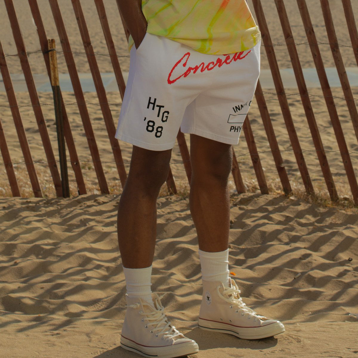 Honor The Gift Mens 'White' P.E. Shorts