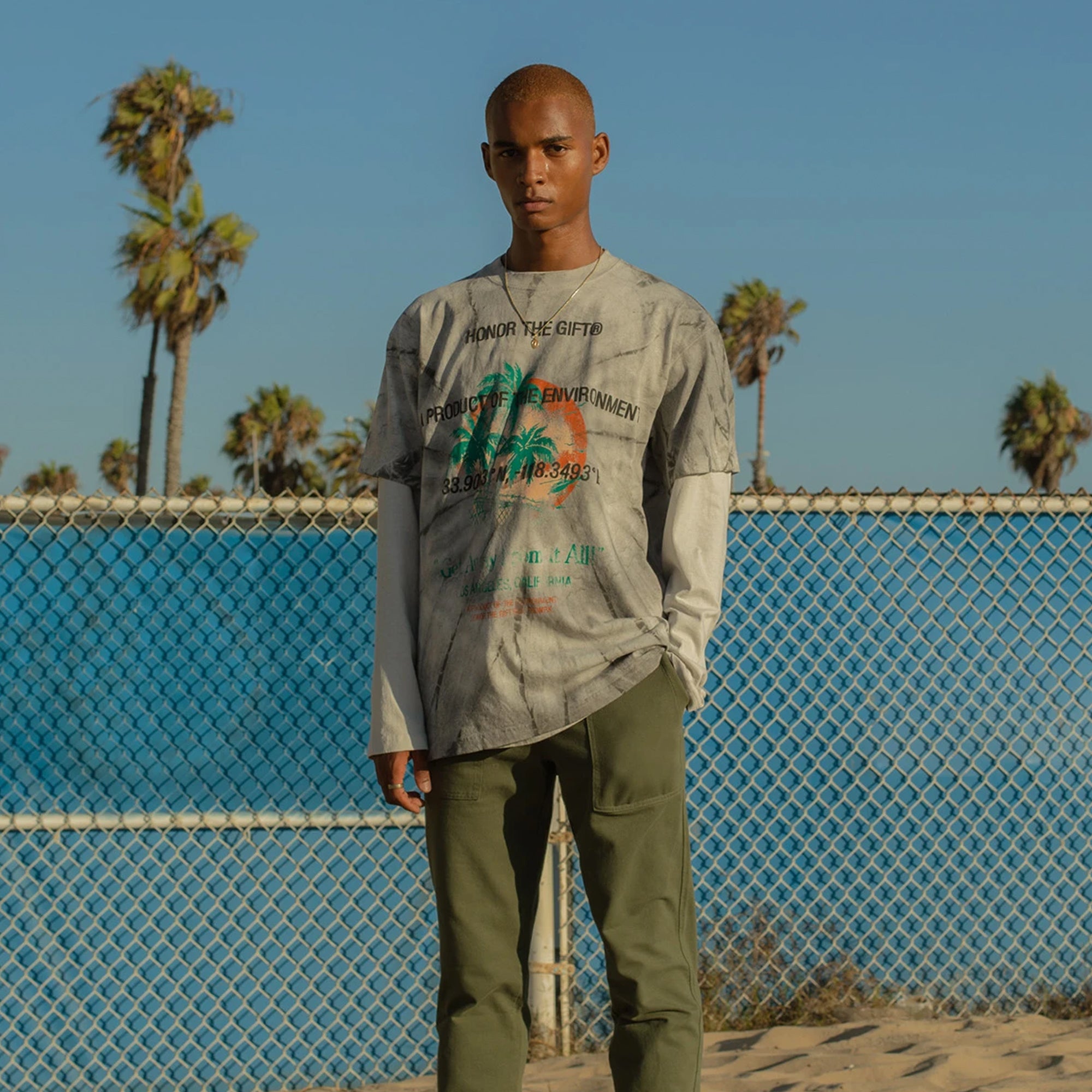Honor The Gift 'Concrete' Heatwave Short Sleeve Tee