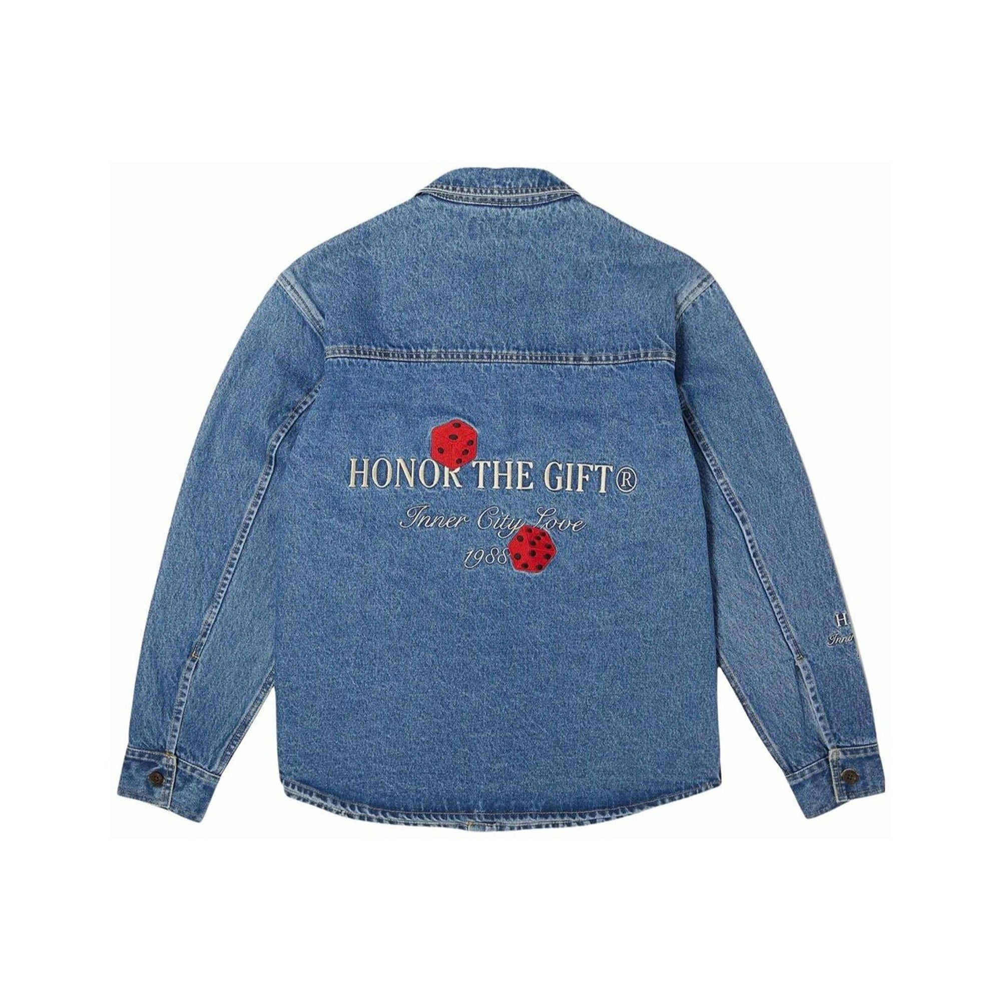 Honor The Gift C-Fall Denim L/S Button Up Shirt 'Blue'