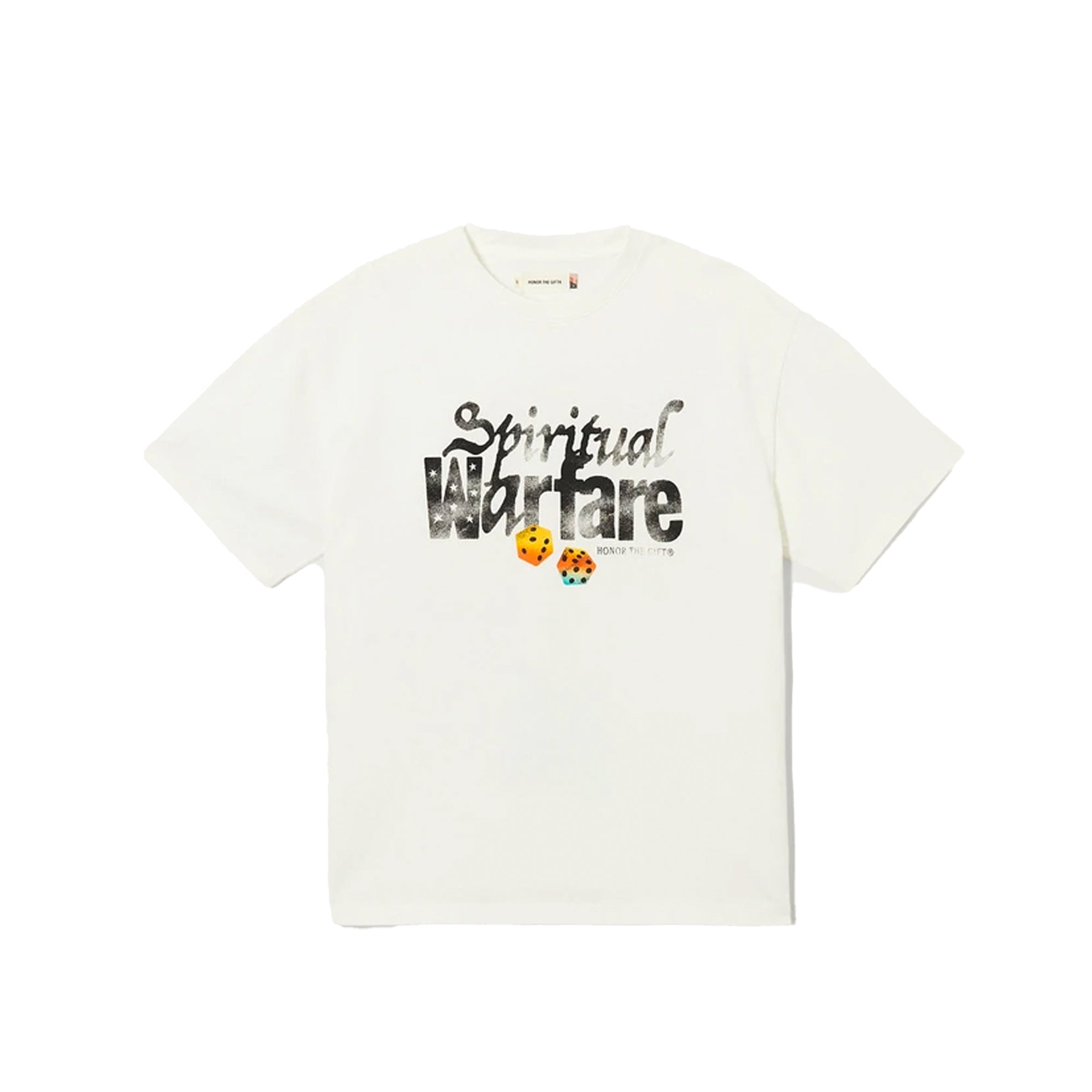 Honor The Gift Mens C-Fall Spiritual Warfare S/S Tee 'Bone'