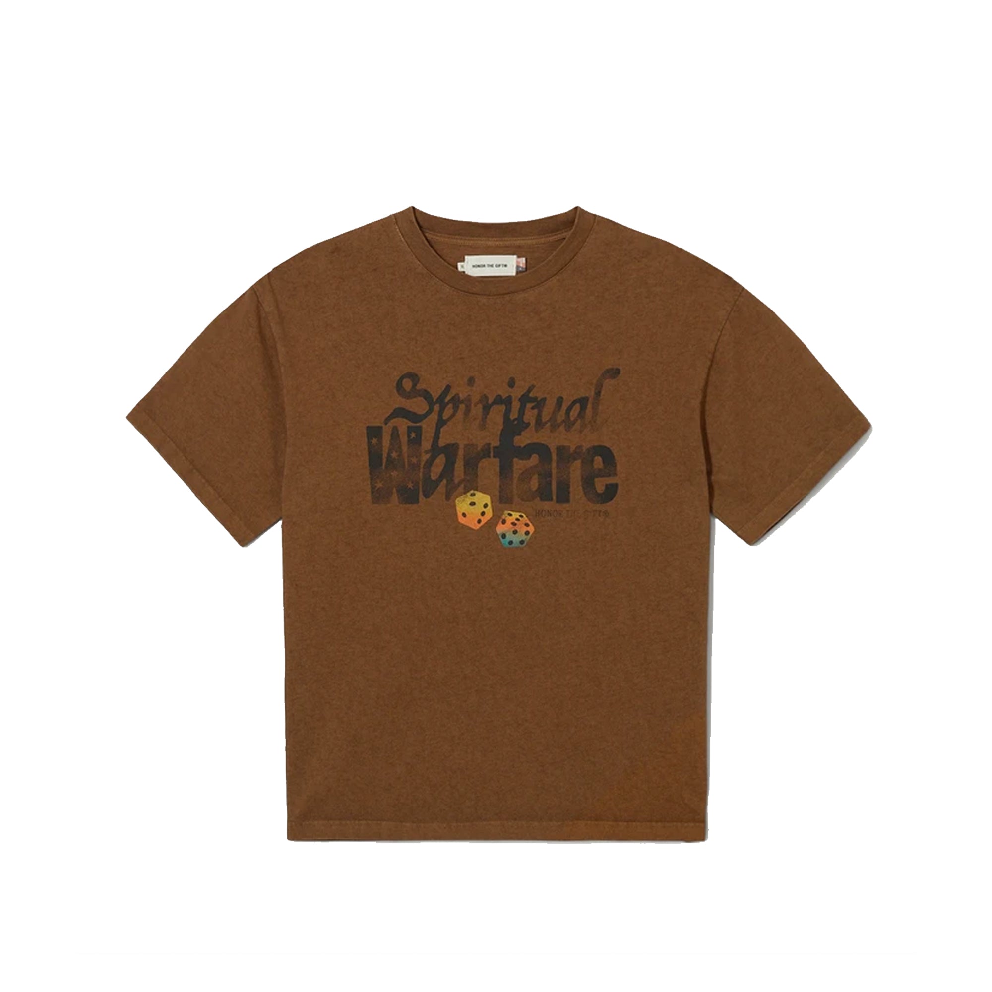 Honor The Gift Mens C-Fall Spiritual Warfare S/S Tee 'Brown'