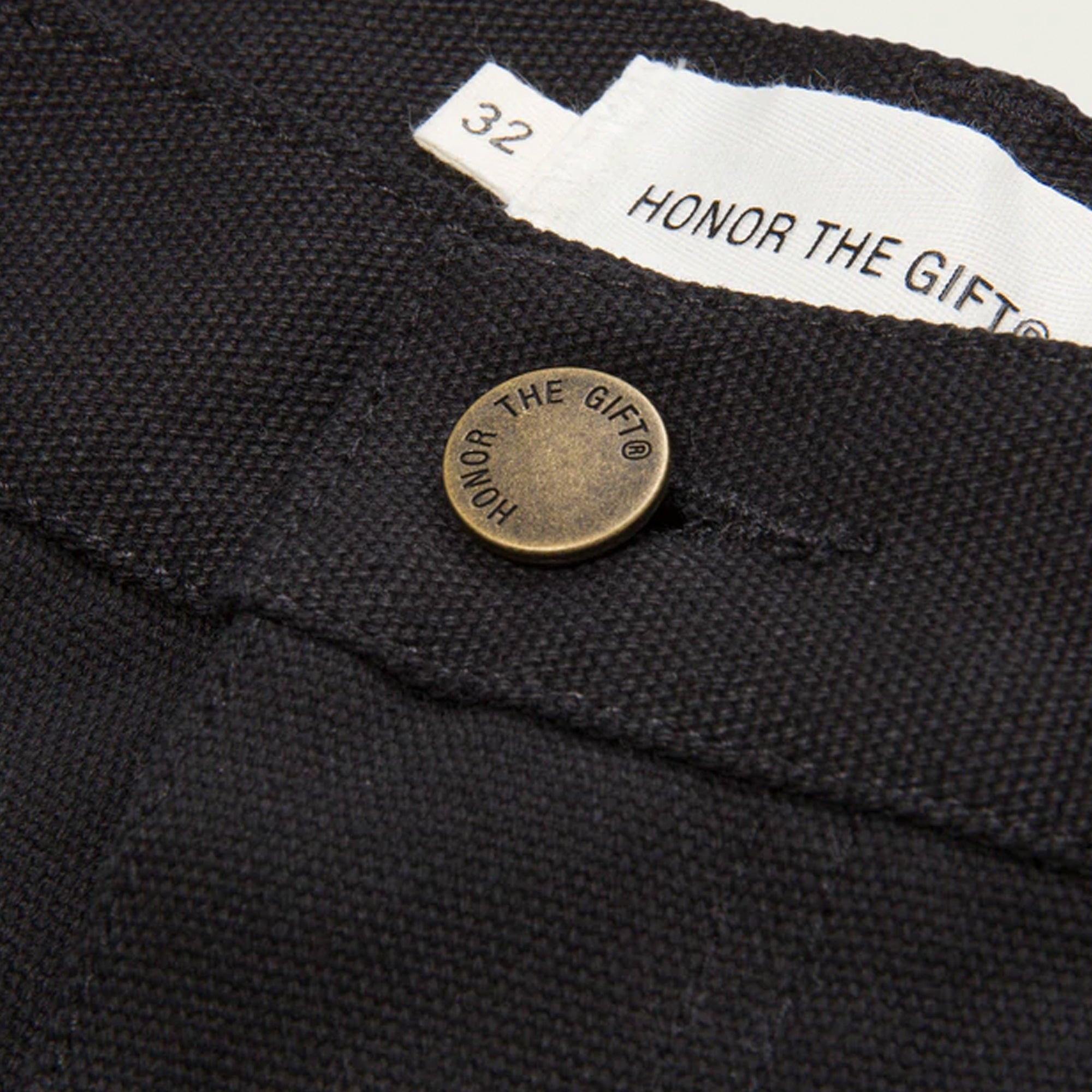 Honor the Gift Mens Hawthorne Canvas Pants Black