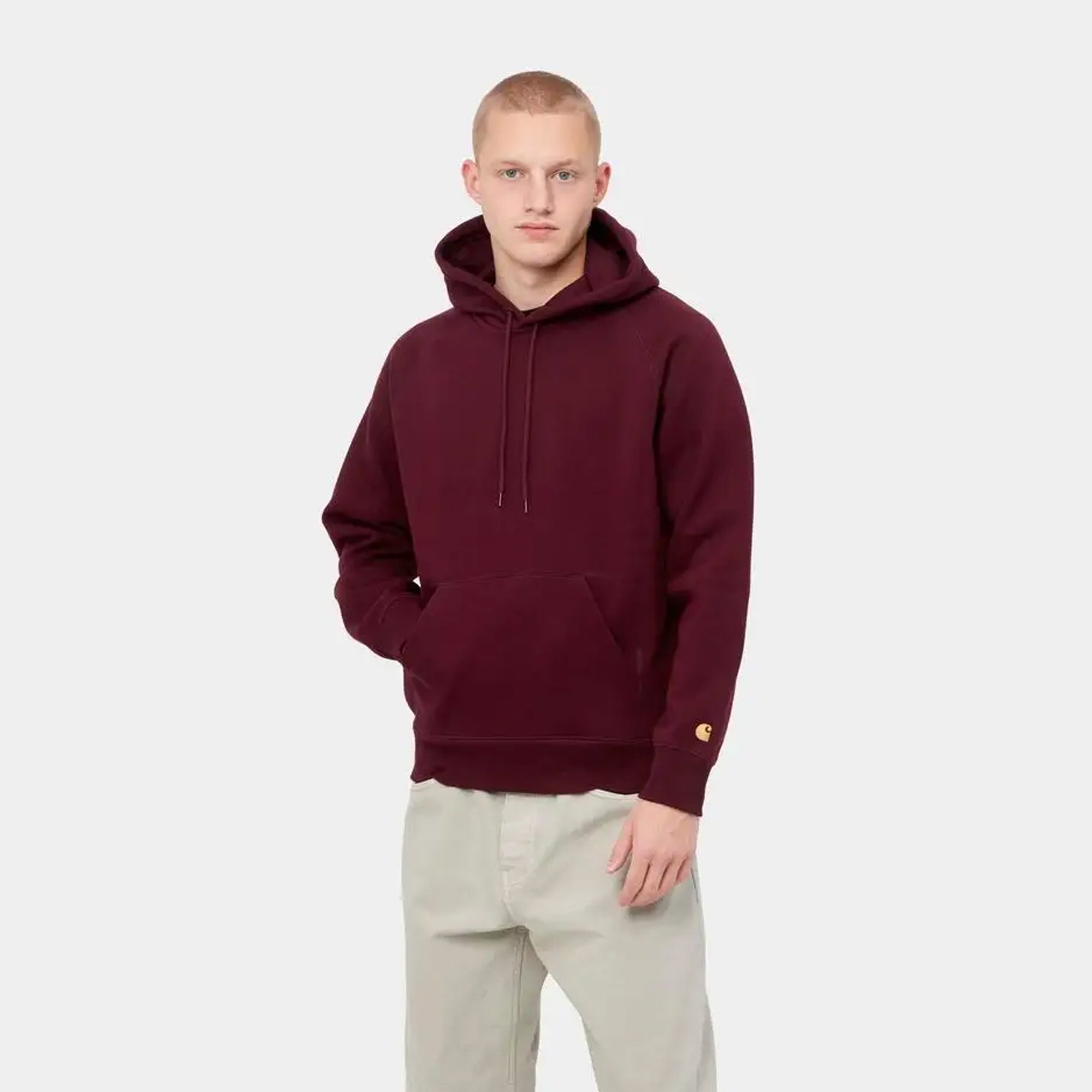 Carhartt WIP Mens Hooded Chase Sweatshirt 'Jam'