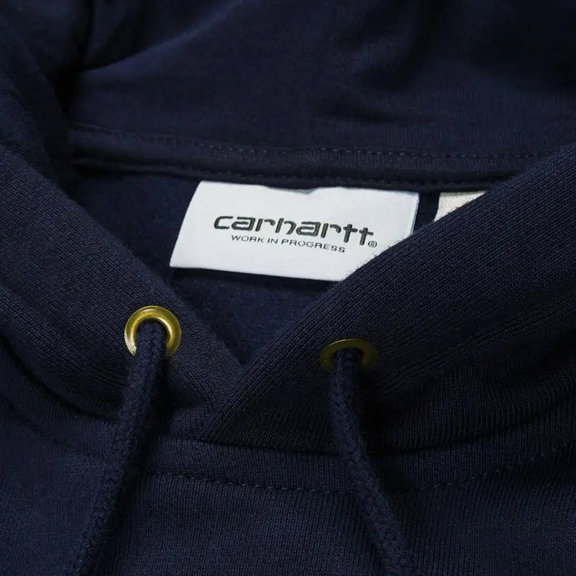 Carhartt WIP Mens Hooded Chase Sweatshirt 'Dark Navy'