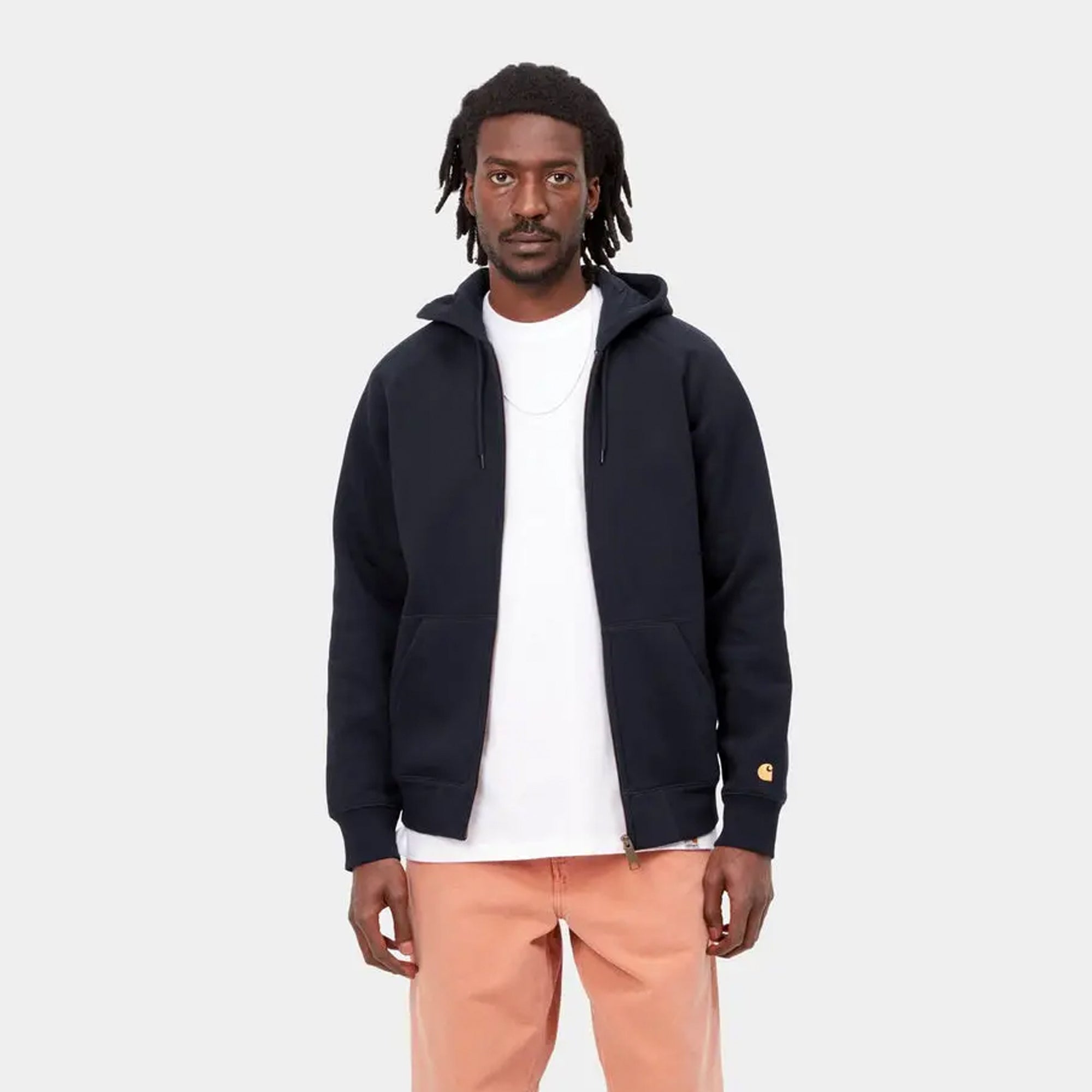 Carhartt WIP Mens Chase Jacket Dark Navy