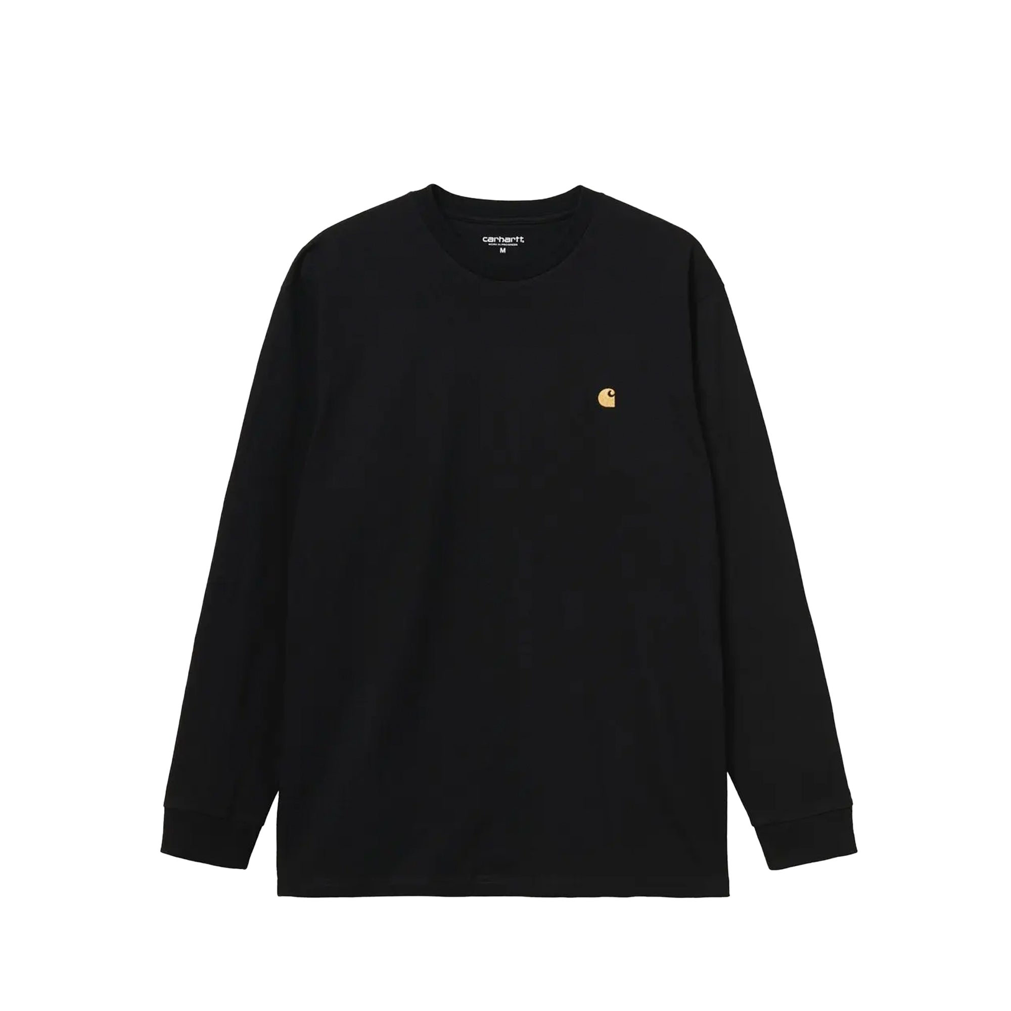 Carhartt WIP Mens L/S Chase Tshirt 'Black'