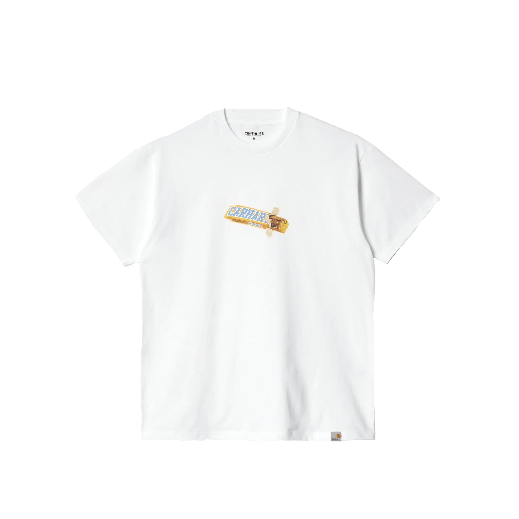 Carhartt WIP Mens Chocolate Bar Tshirt 'White'