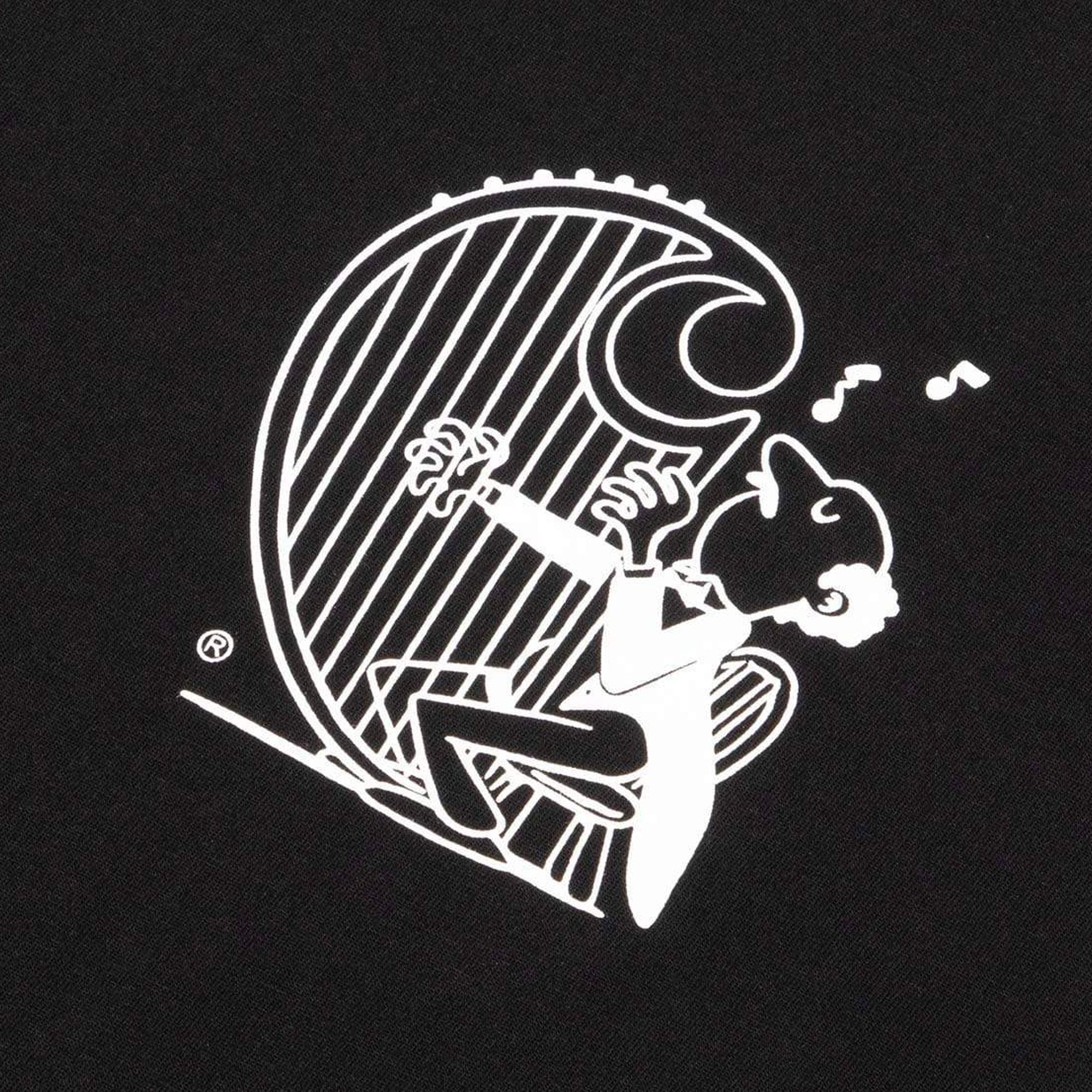 Carhartt WIP Mens Harp T-Shirt 'Black'