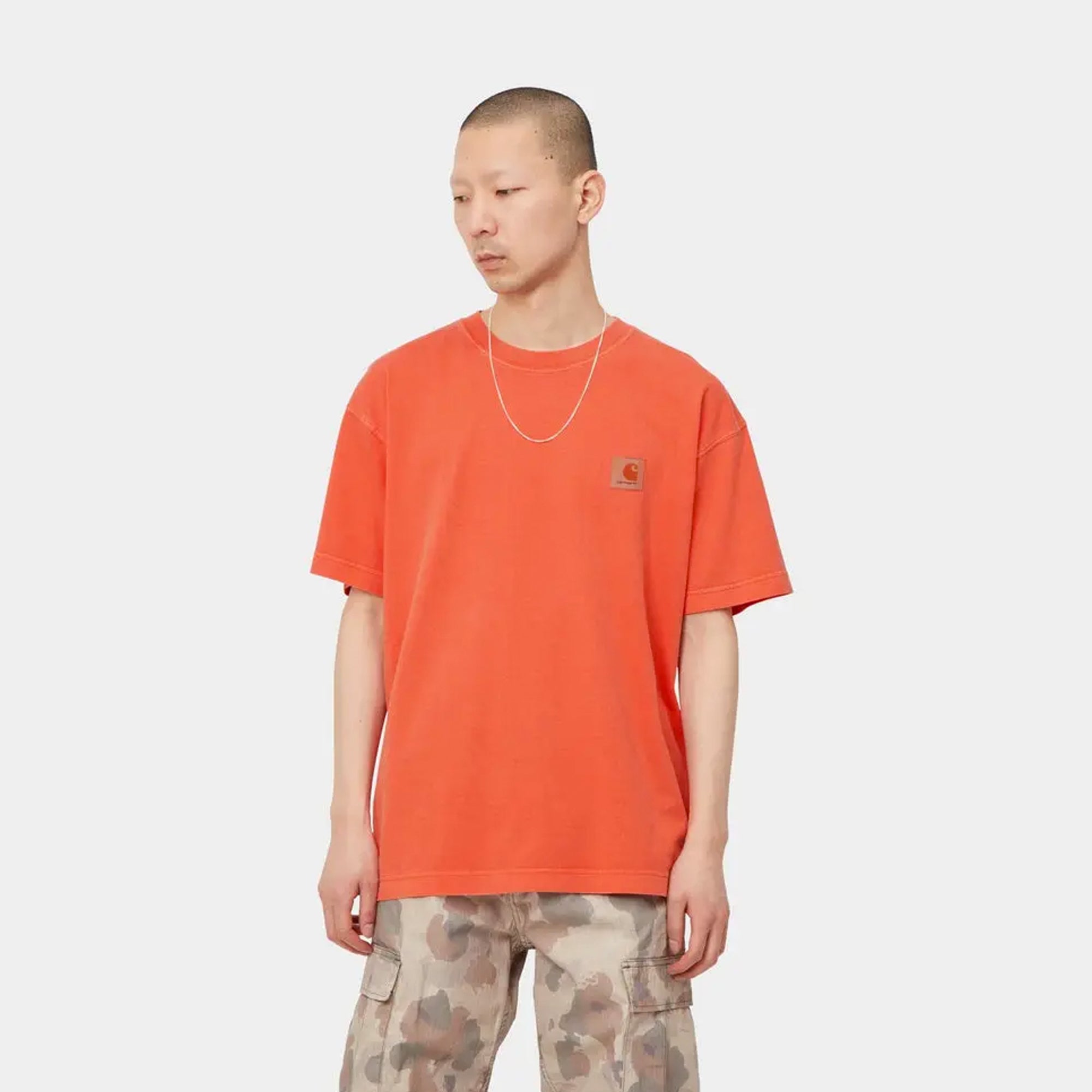 Carhartt WIP Mens Nelson SS Tee Elba