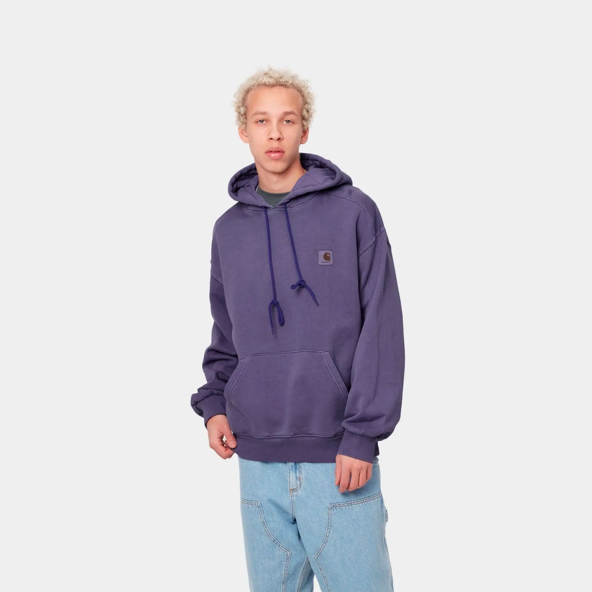 Carhartt WIP Mens Nelson Hoodie Razzmic