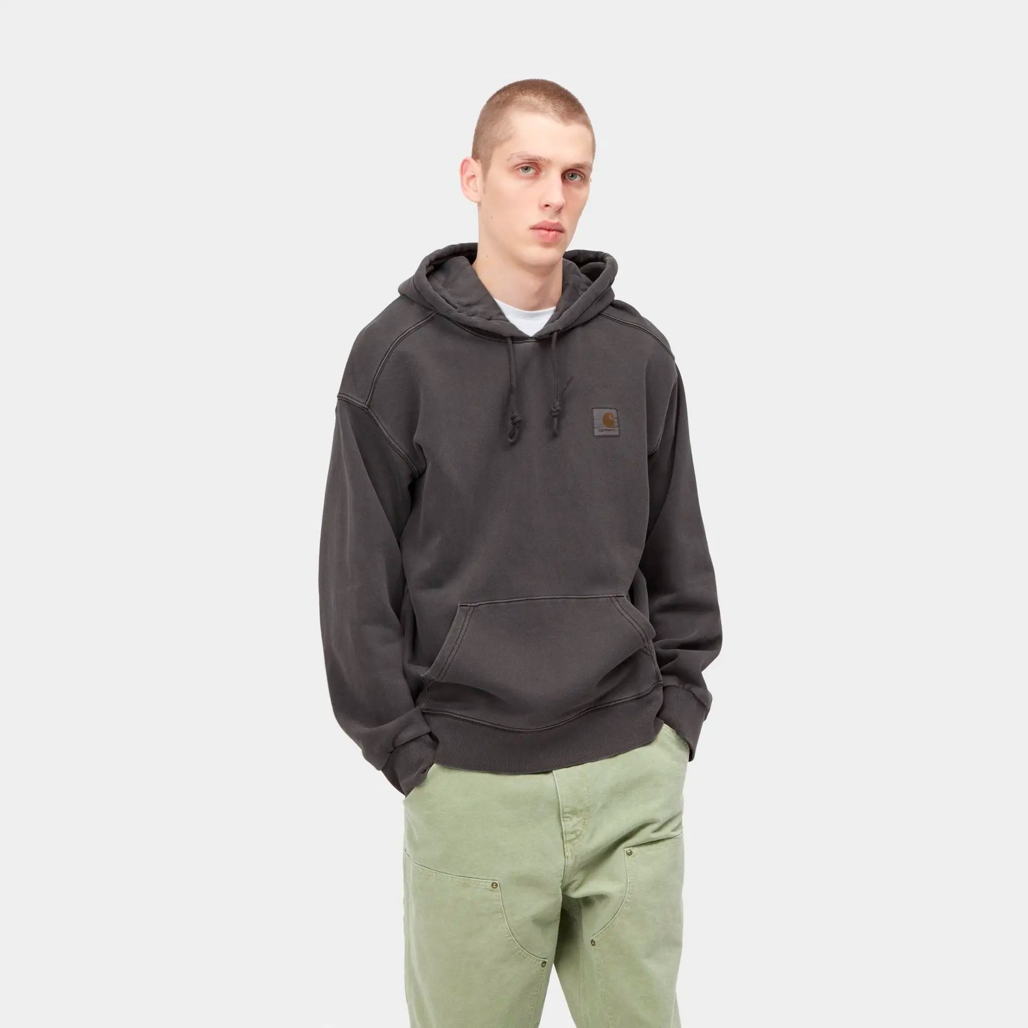 Carhartt WIP Mens Nelson Hoodie Black