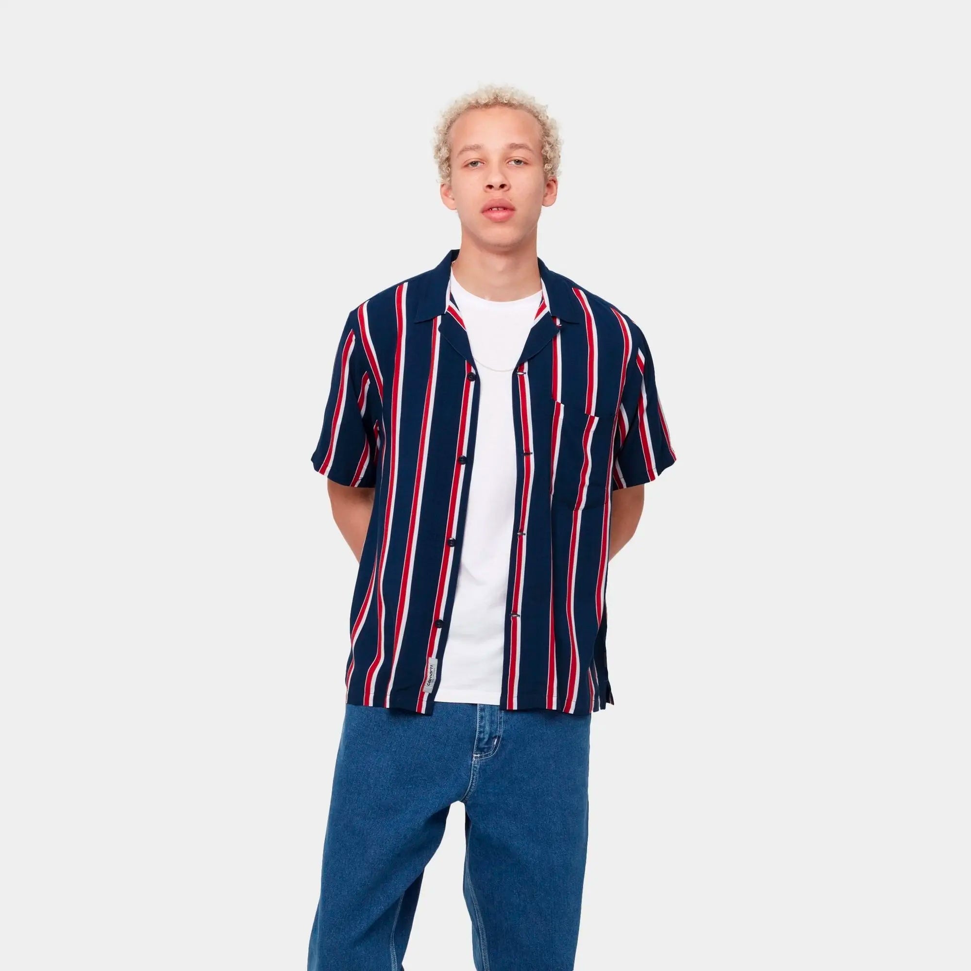 Carhartt WIP Mens SS Gelder Shirt