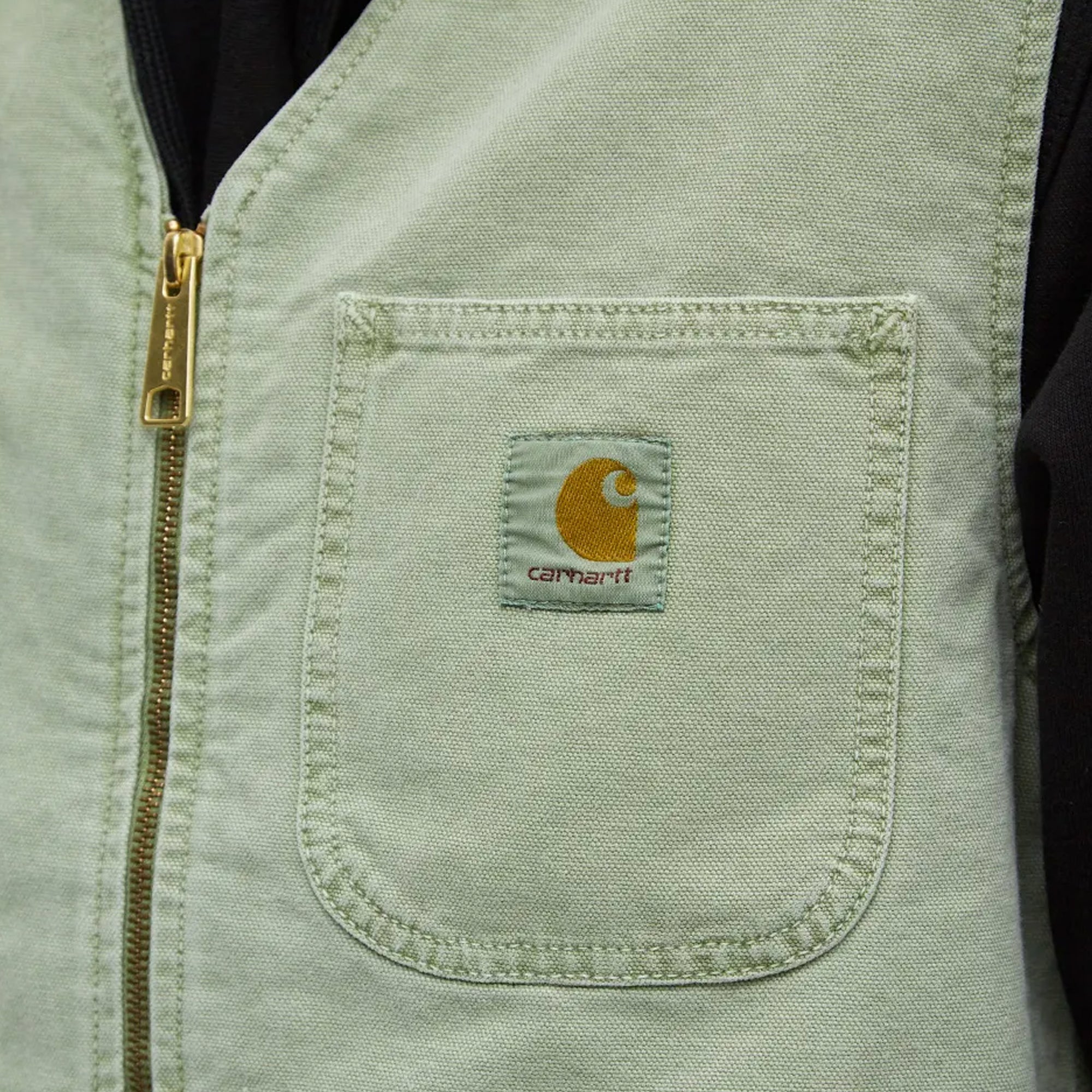 Carhartt WIP Mens Arbor Vest Pale Spearmint