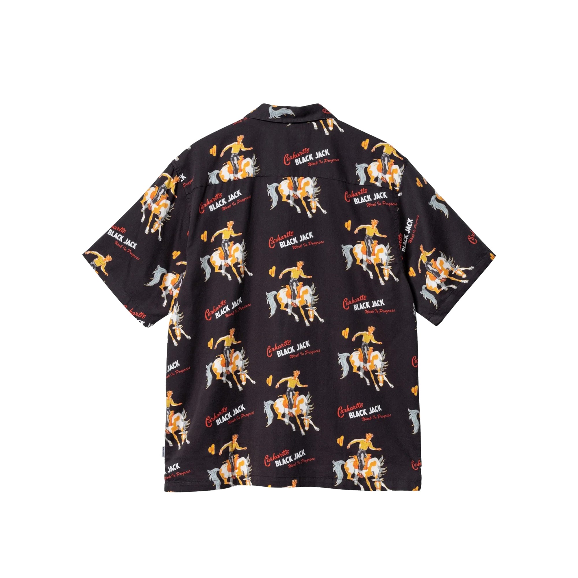 Carhartt WIP Mens Black Jack SS Shirt