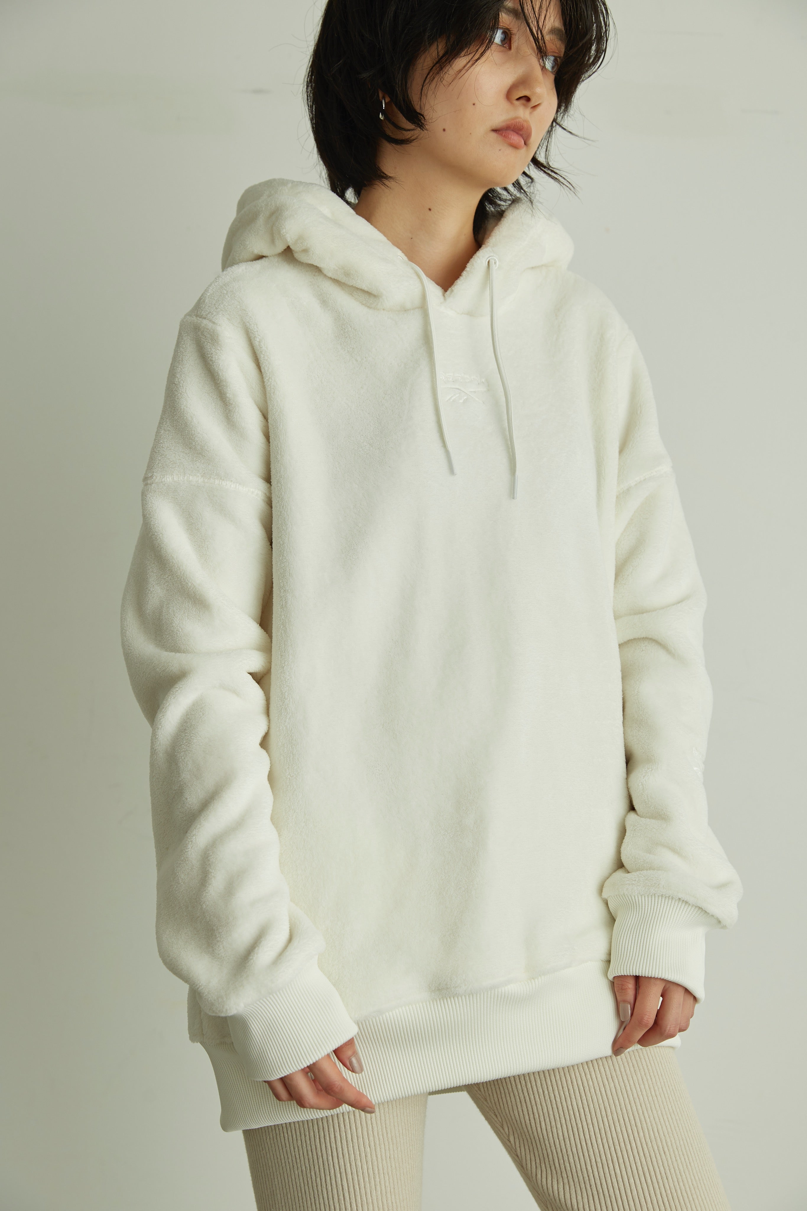 Reebok x Snidel Womens Fur Hoodie