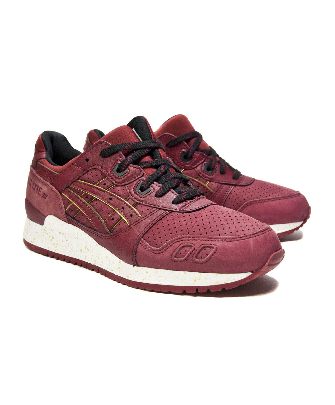 H630L-2626, asics, asics gel lyte III, asics gel lyte 3, gel lyte, burgundy, red