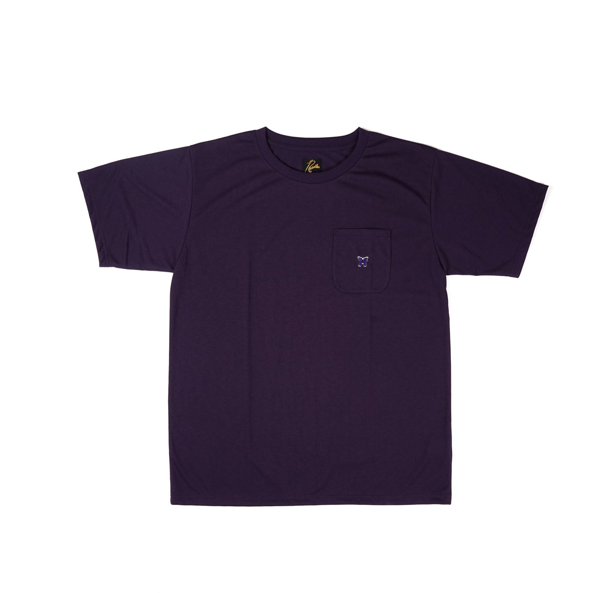 Needles Mens 'Eggplant' Crewneck Tee
