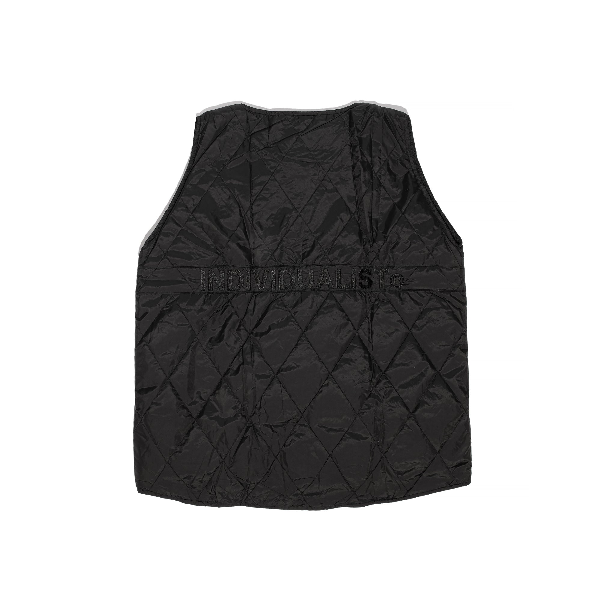 INDVLST Mens Outside Vest 'Black'