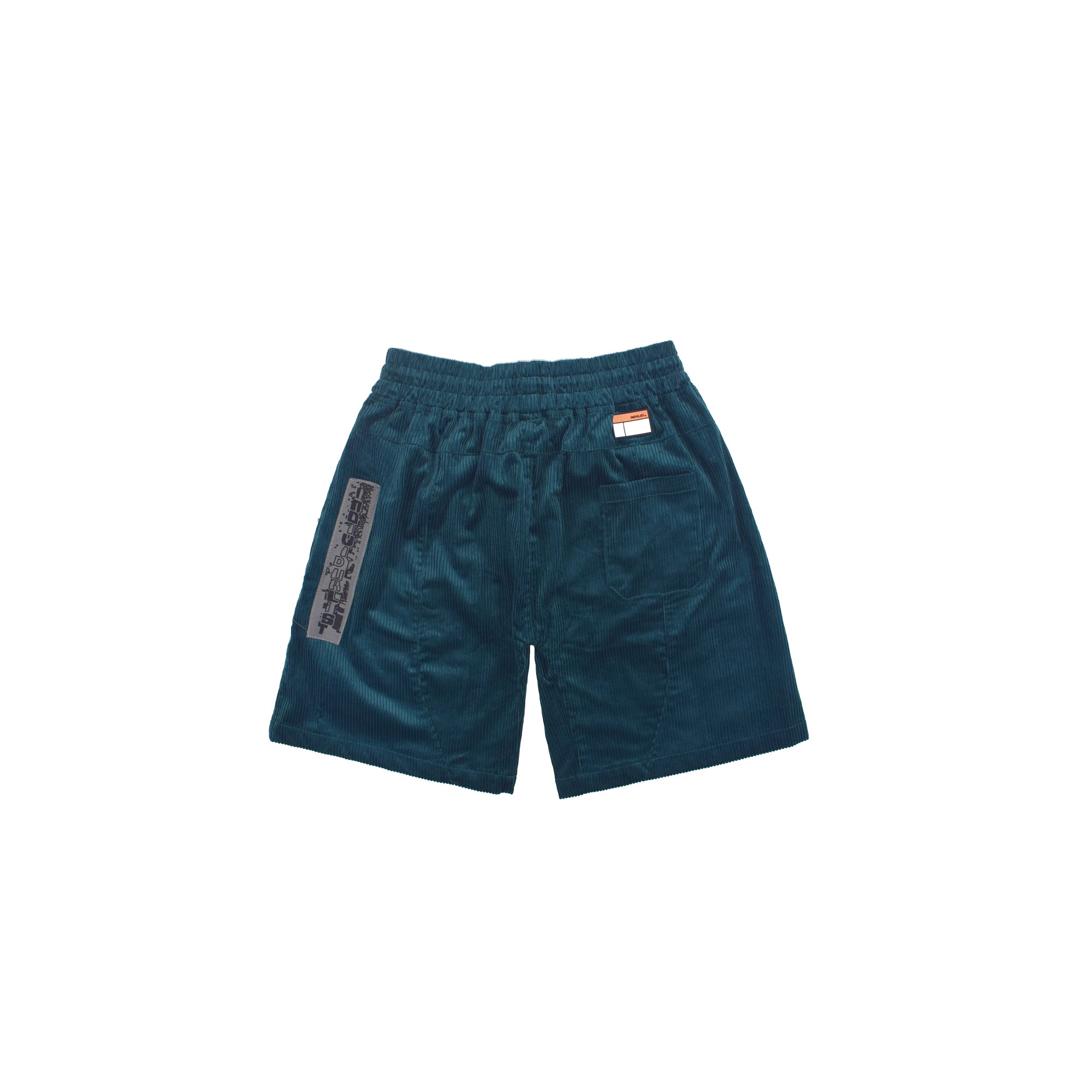 INDVLST Mens Vision Corduroy Shorts 'Dark Green'