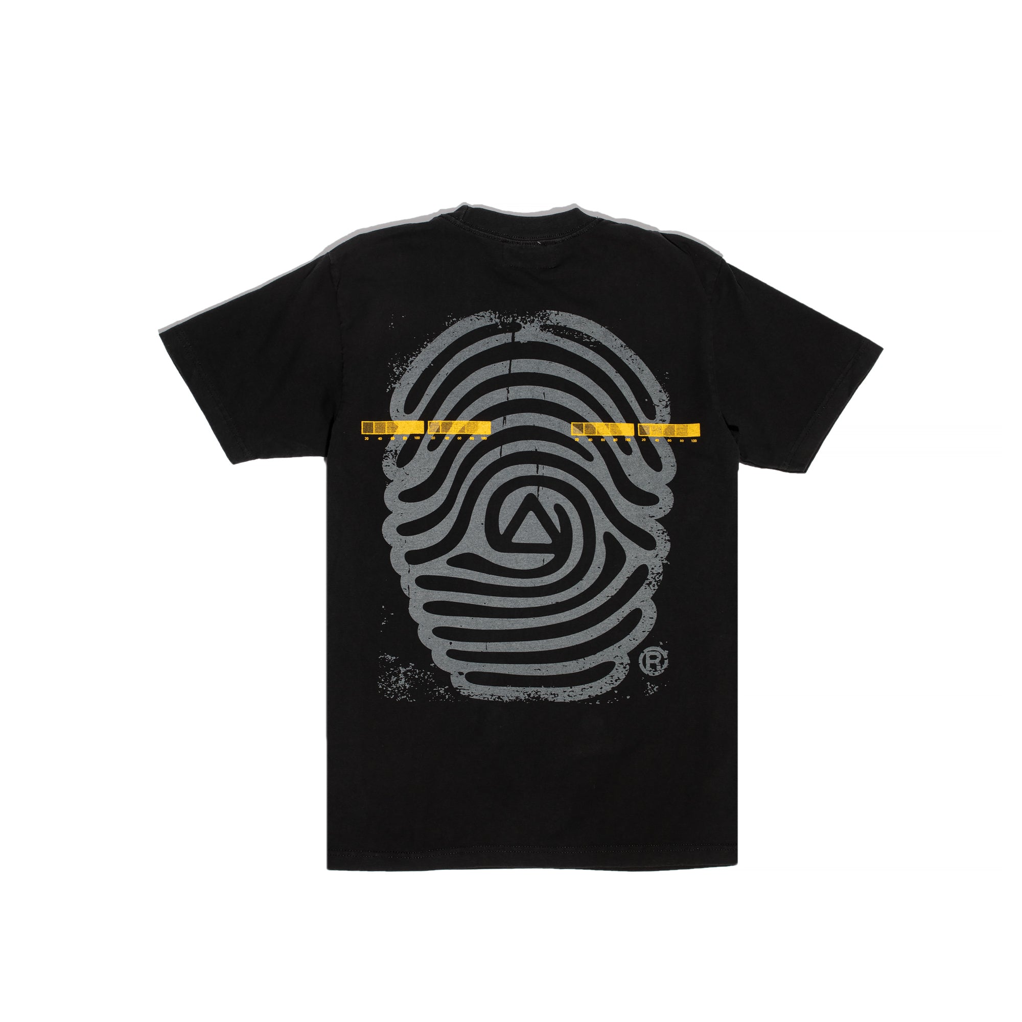INDVLST Mens Washed Logo S/S Tee 'Black'