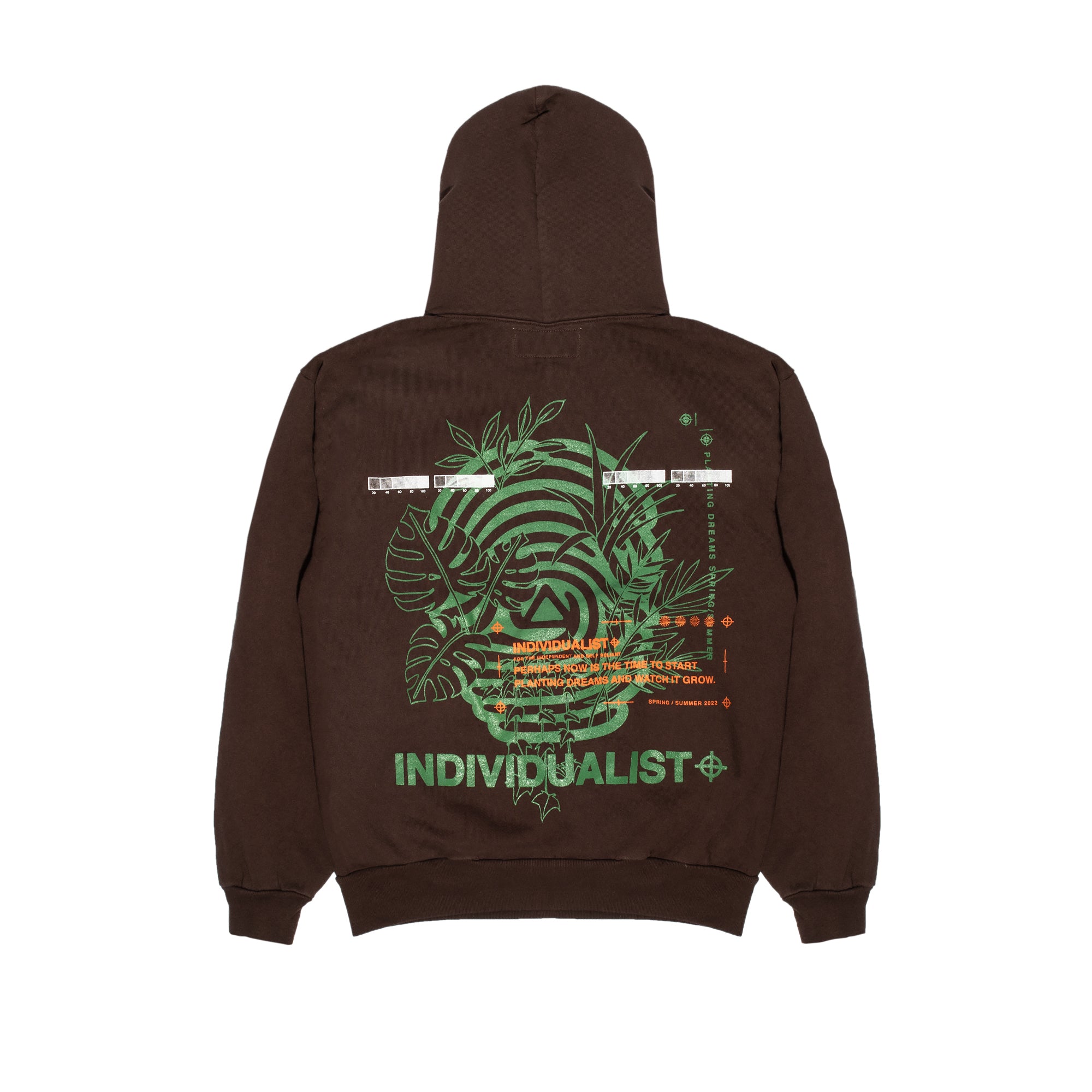 INDVLST Mens Green Thumb Hoodie