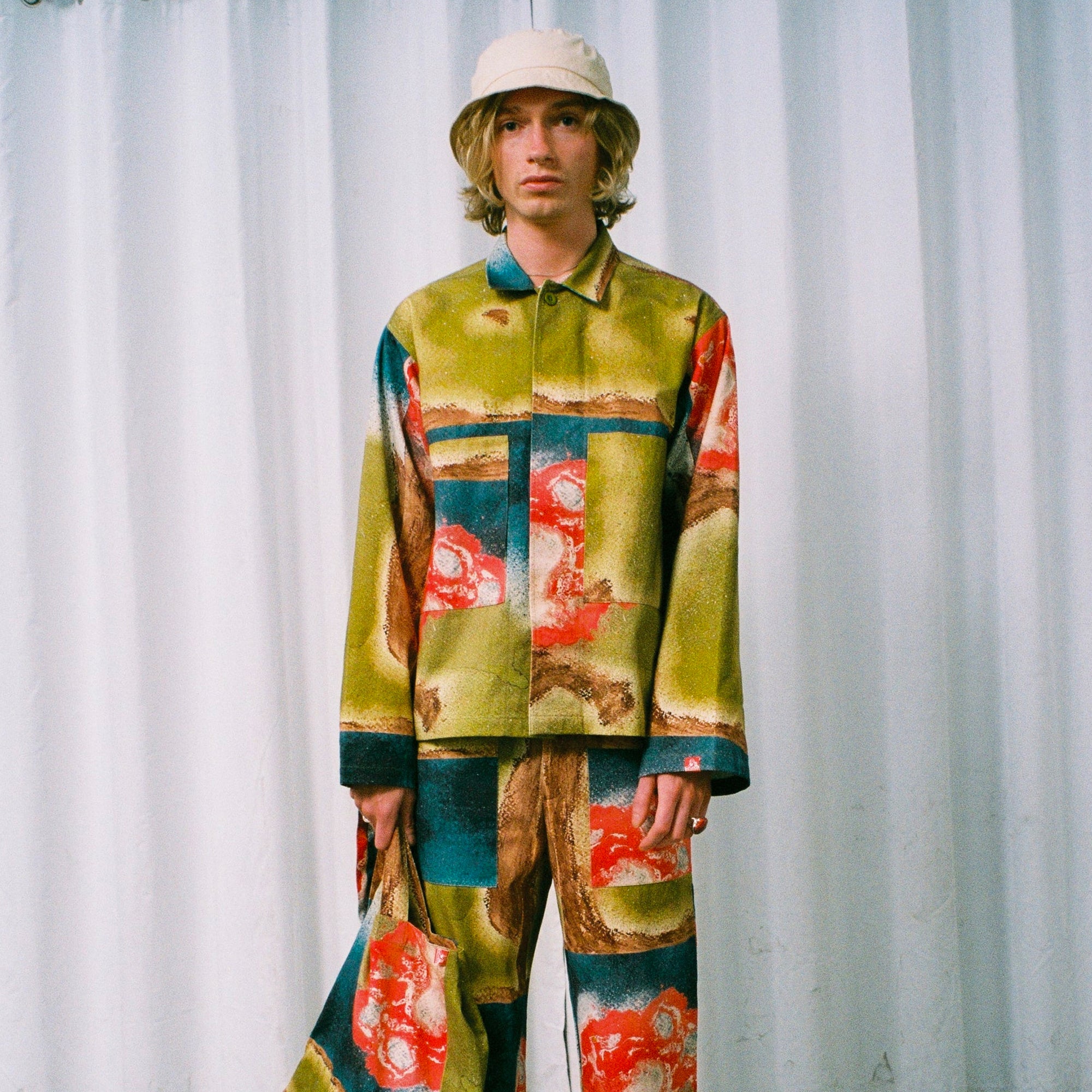 Jungles Mens Strange Bloom "Minimal Workwear" Jacket