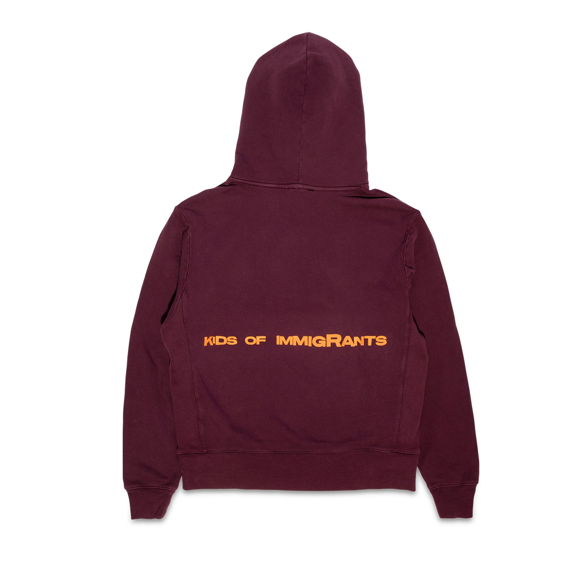 Kids Of Immigrants Mens Hoodie 'Purple'