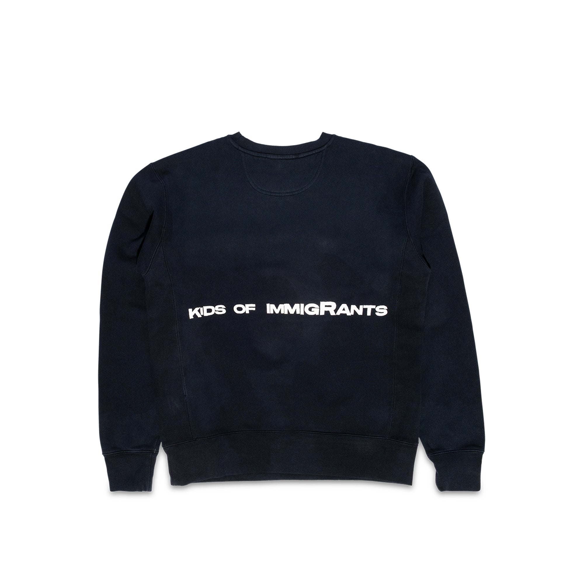 Kids Of Immigrants Immigrants Sweater 'Navy Multi'