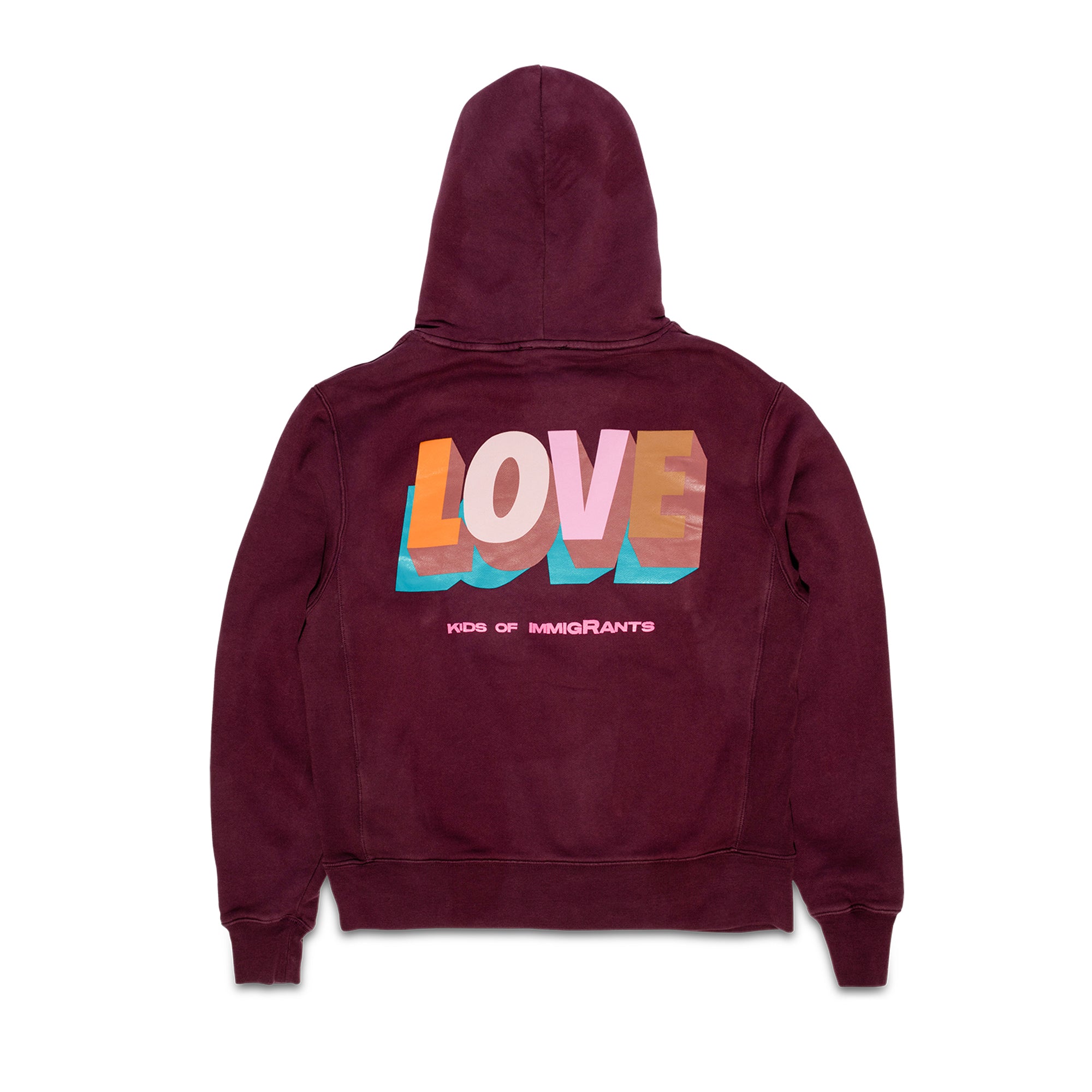Kids Of Immigrants Spread Love 4.0 Hoodie 'Purple'