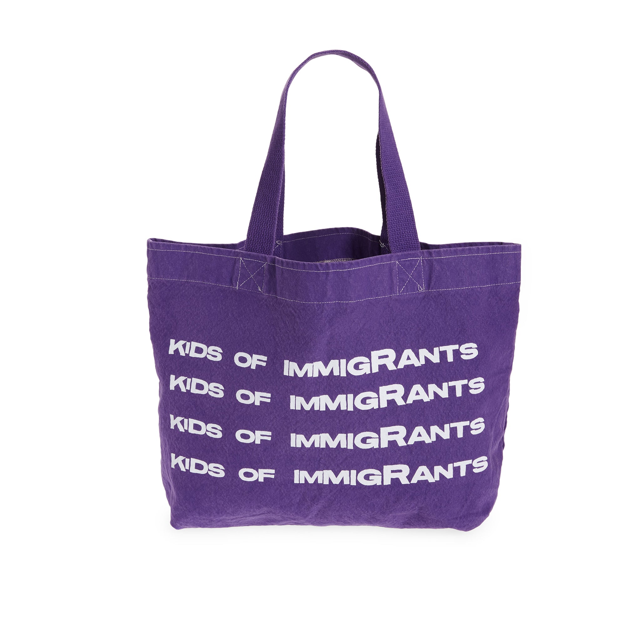 Kids Of Immigrants Mens Support Your Friends Tote Bag 'Purple'