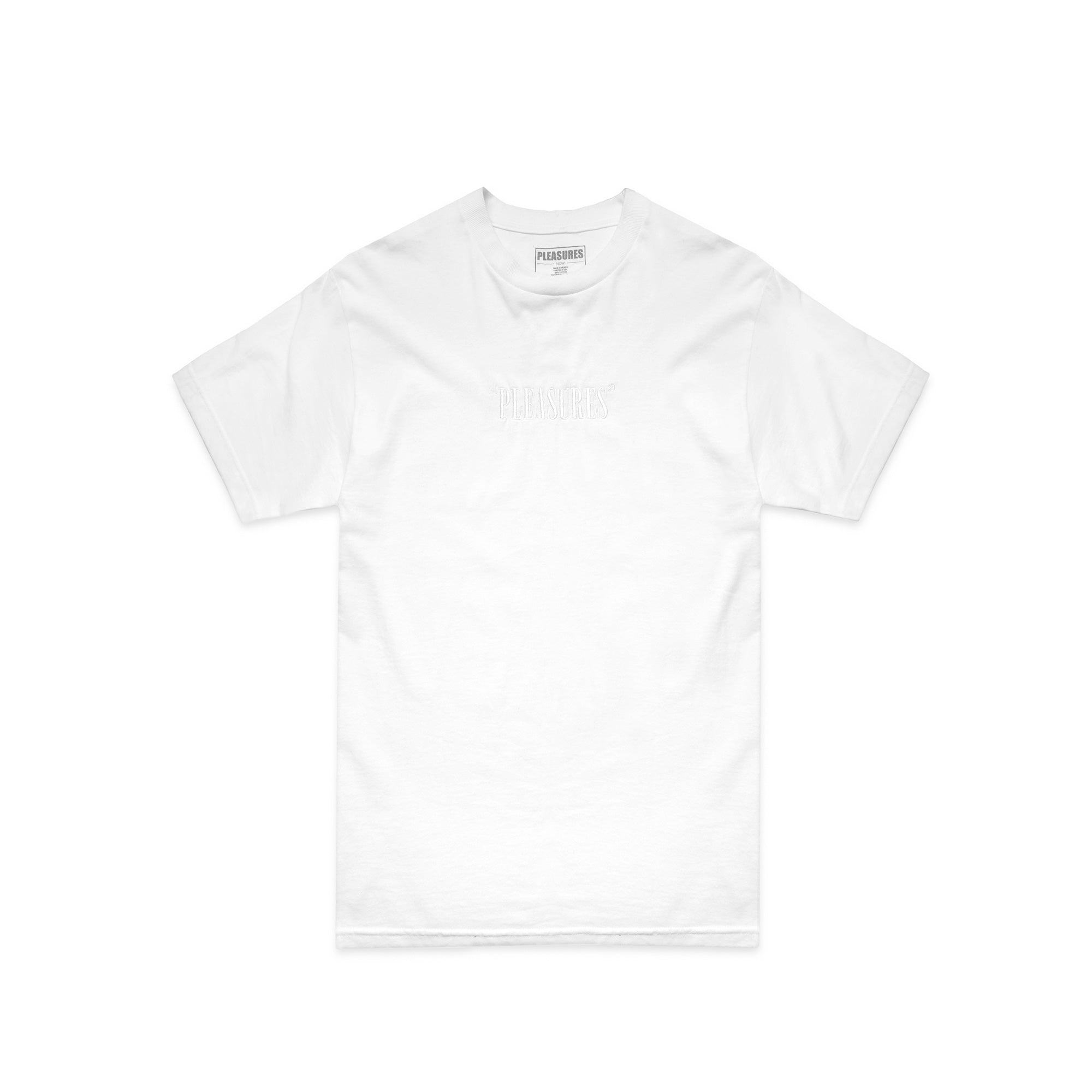 Pleasures Core Logo Embroidered Tee [L18S101013]