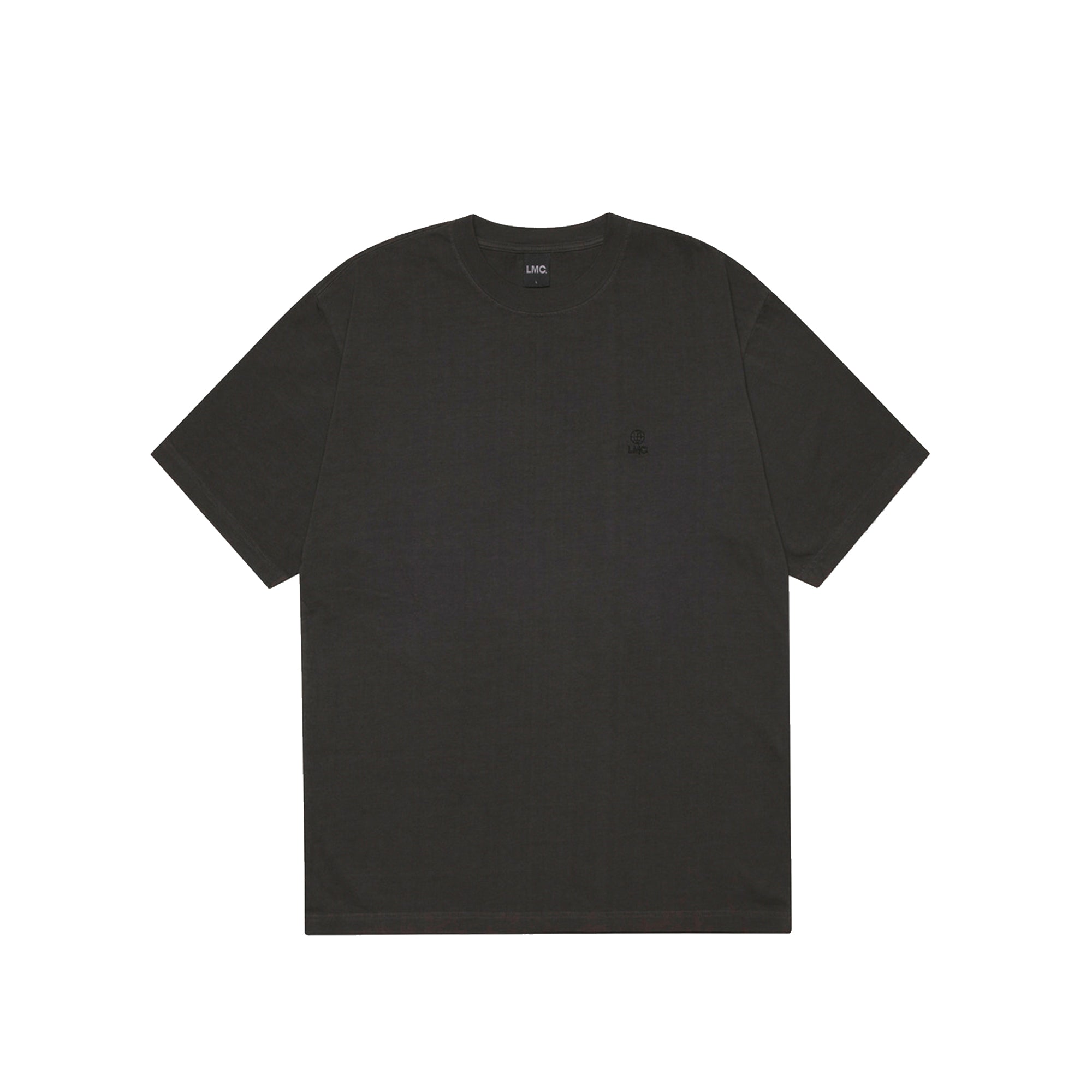 LMC Overdyed Globe Tee 'Charcoal'