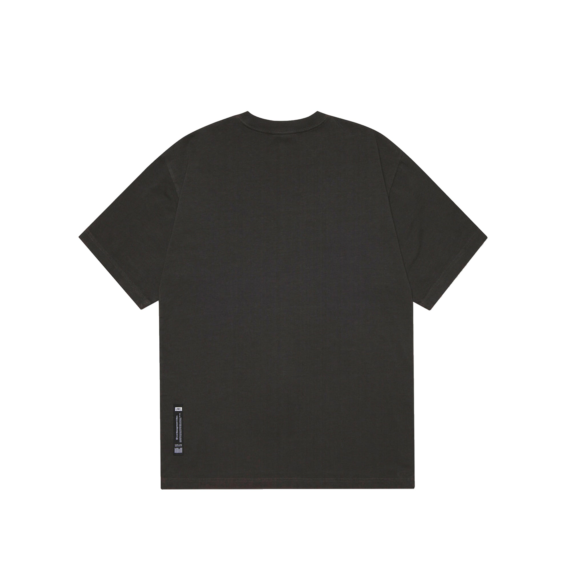 LMC Overdyed Globe Tee 'Charcoal'