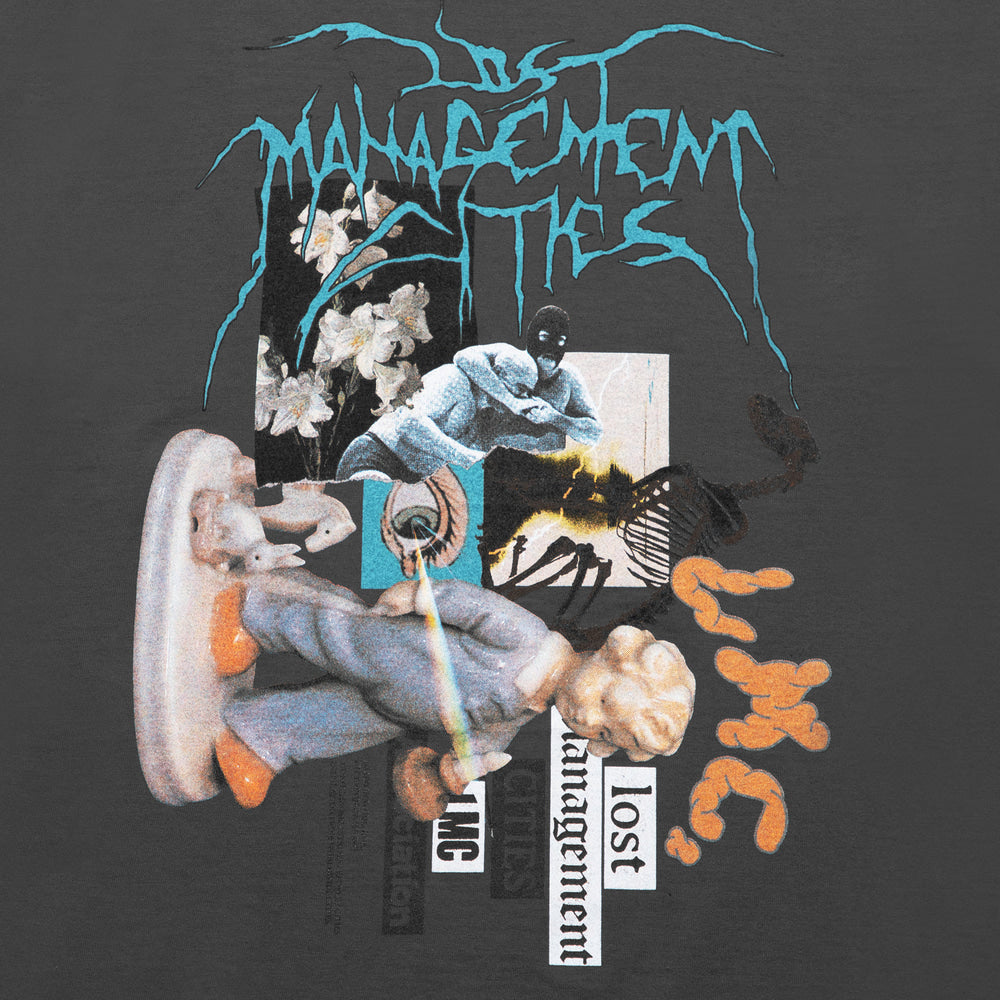 Lost Management Cities ZT V2 T-Shirt 'Charcoal'