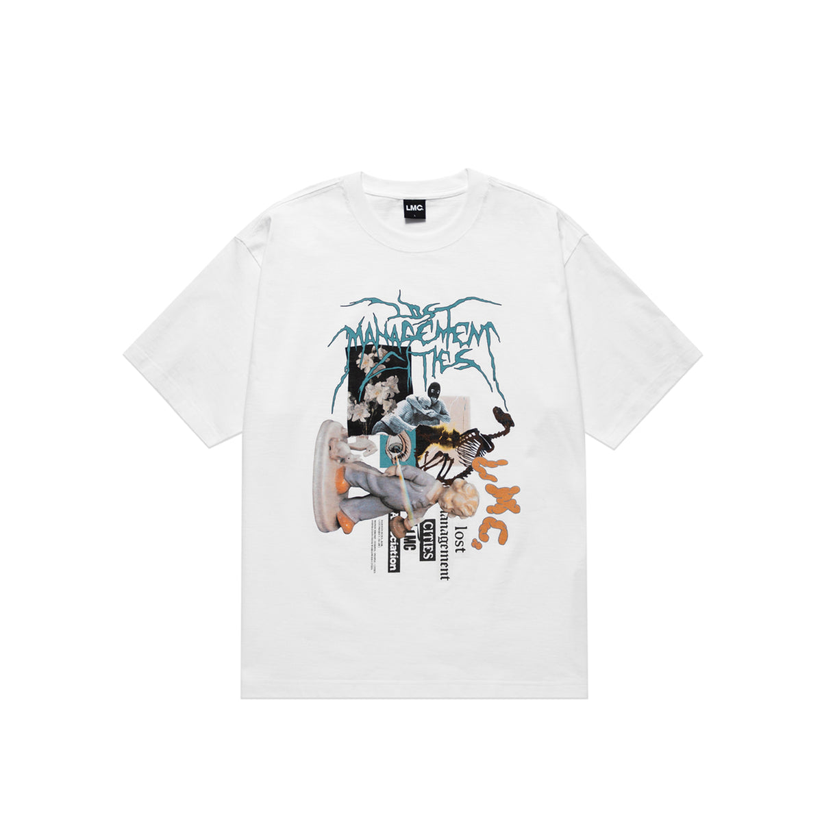Lost Management Cities ZT V2 T-Shirt 'White'