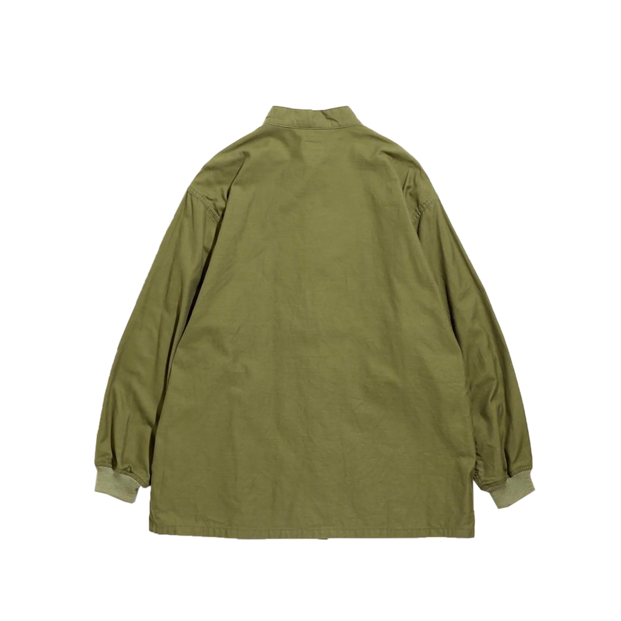 Needles Mens S.C. Back Sateen Army Shirt