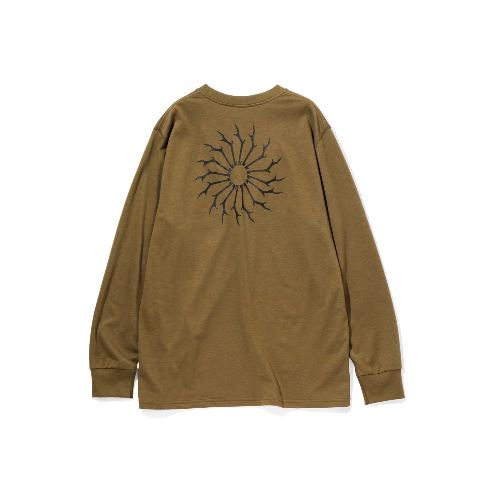 South2 West8 Mens Circle Horn LS Round Pocket Tee
