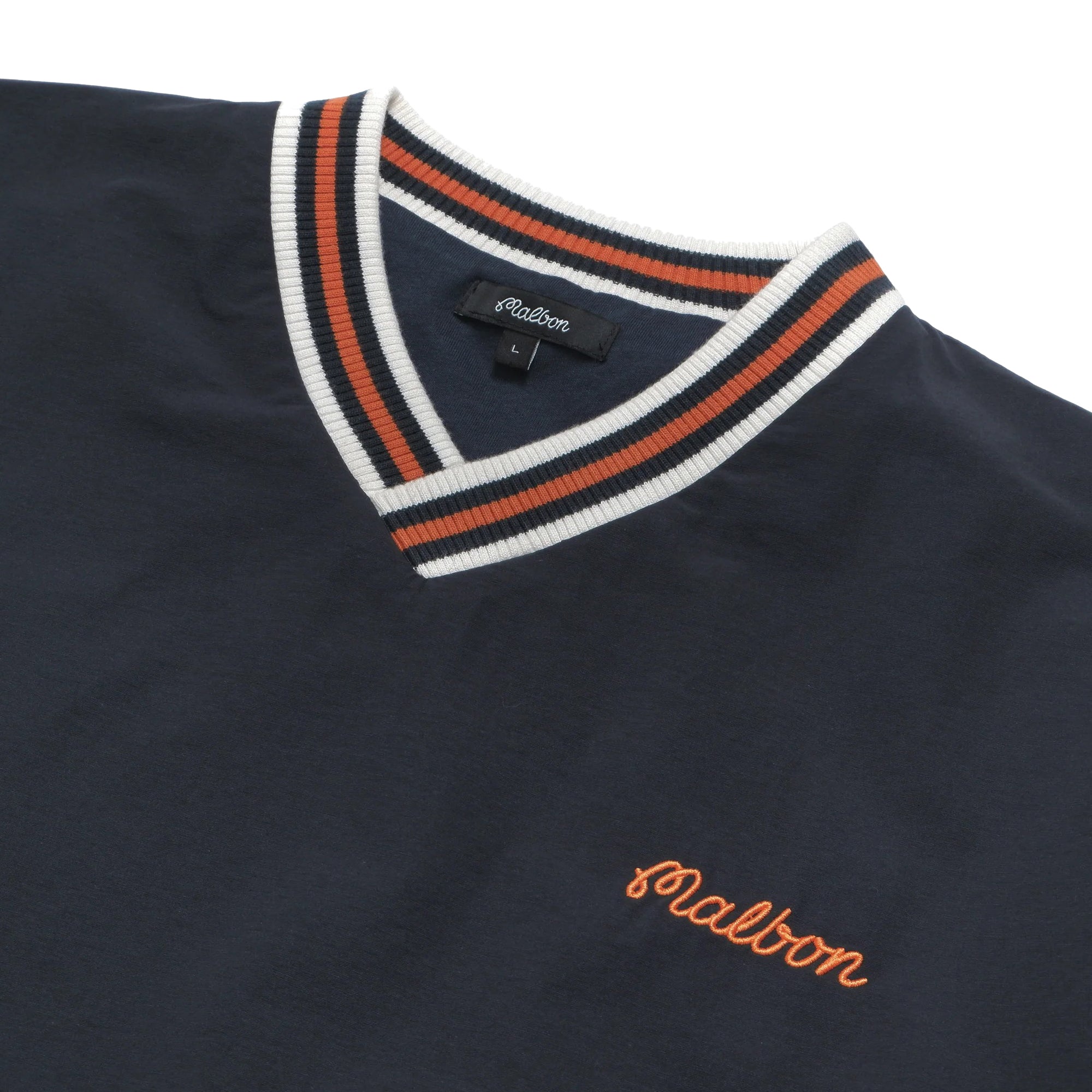 Malbon Golf Mens Varsity Nylon Pullover