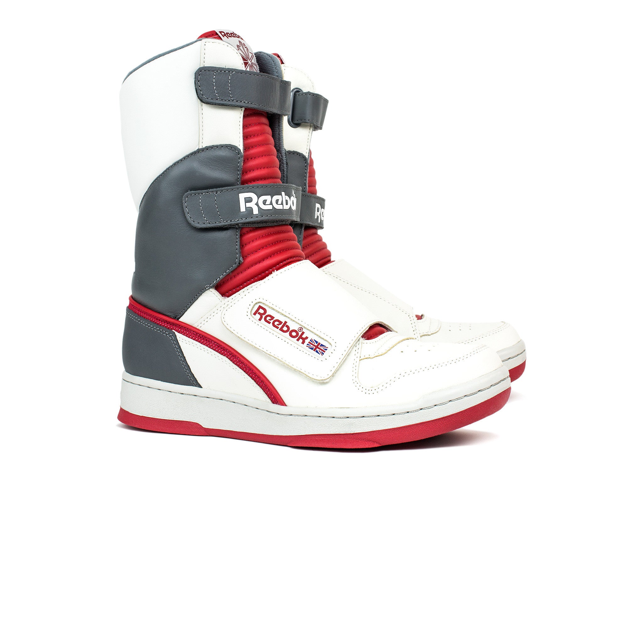 Reebok Alien Stomper Hi - Excellent Red/Snowy Grey