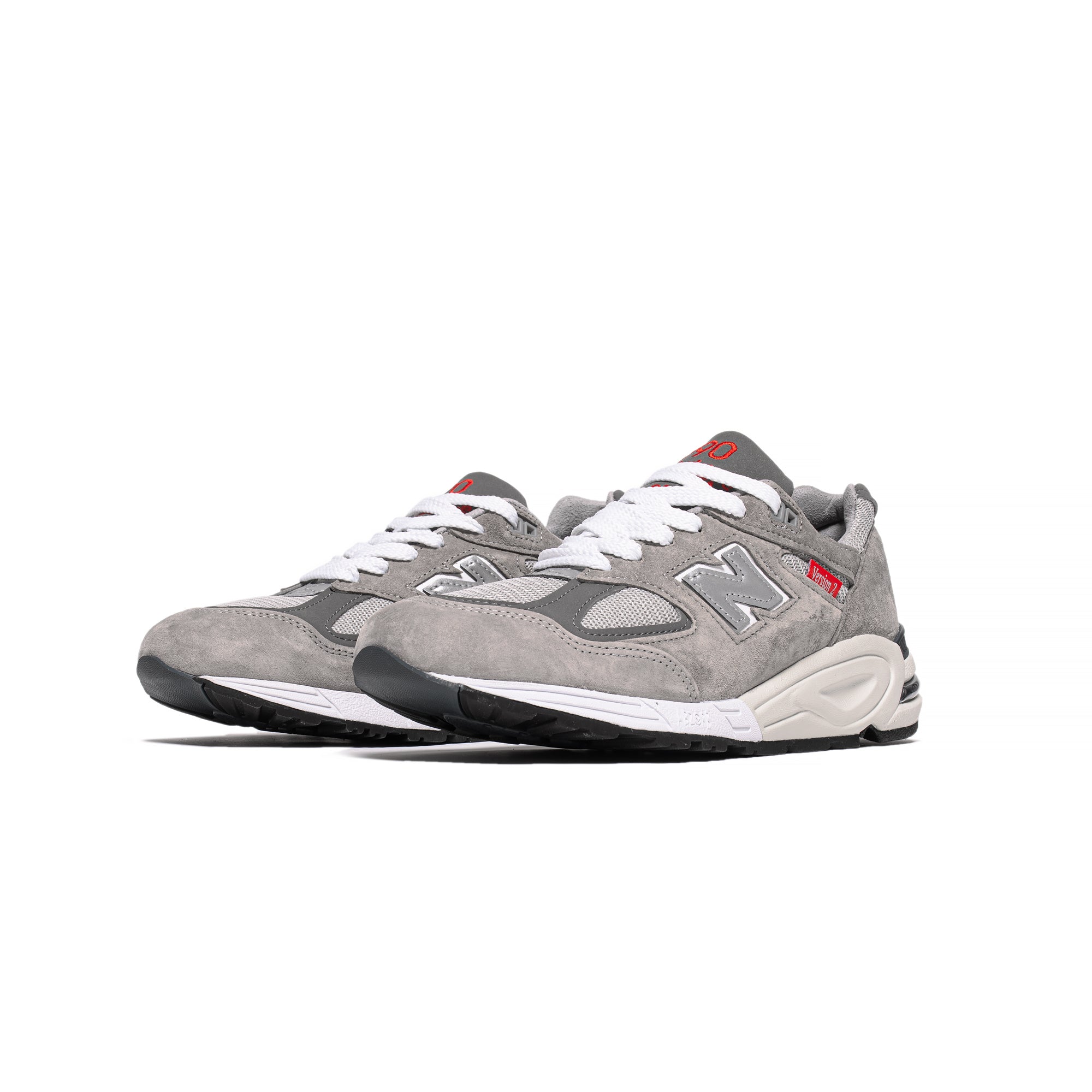 New Balance Mens Made US 990v2 Shoes 'Grey'