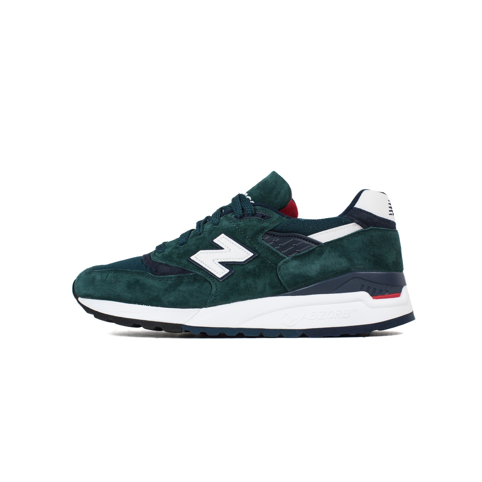 new balance, men, 998, m998chi, green, navy, new balance mens, men's, mens, nb