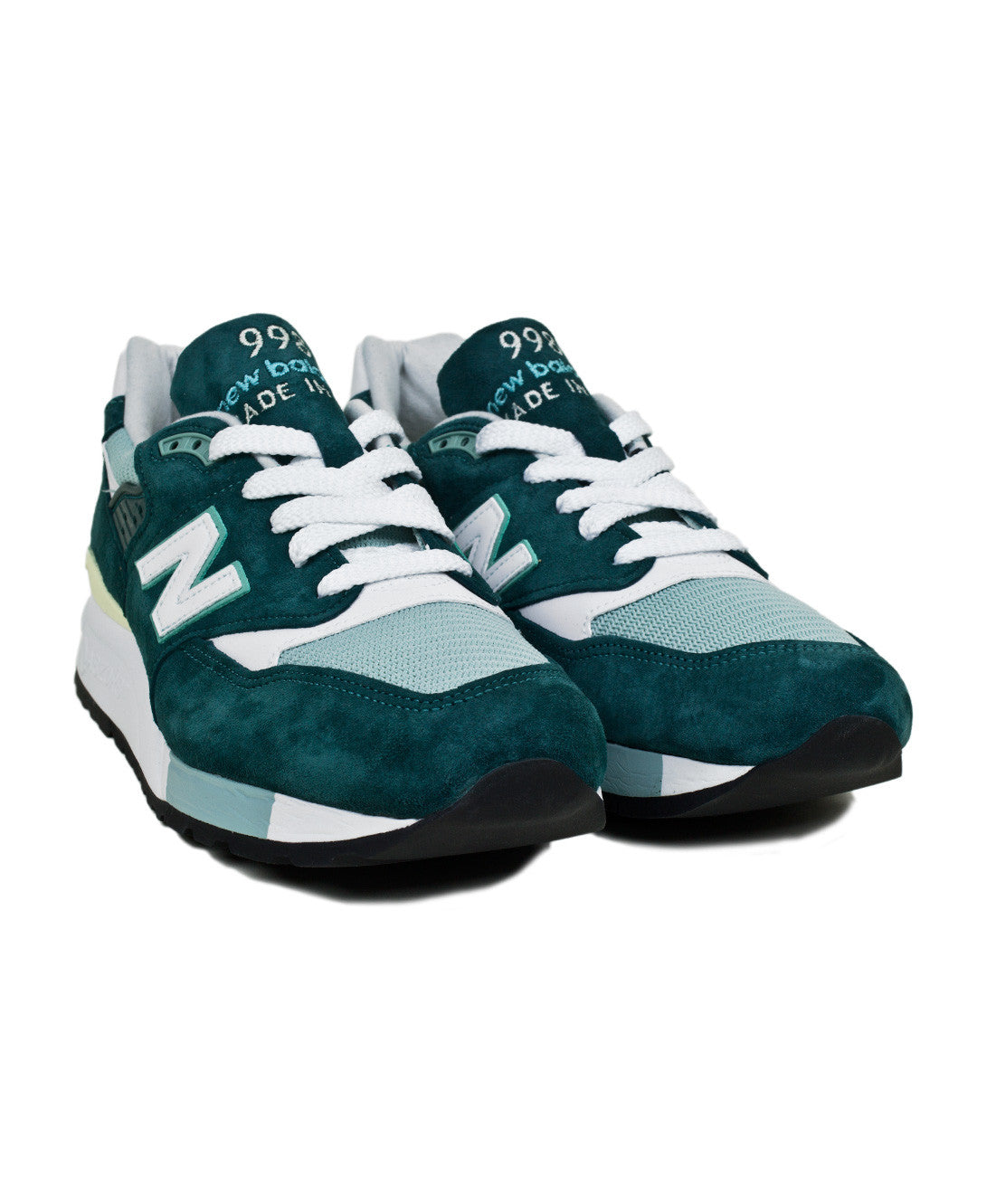 New Balance M998CSAM Made in USA - Emerald/Off White
