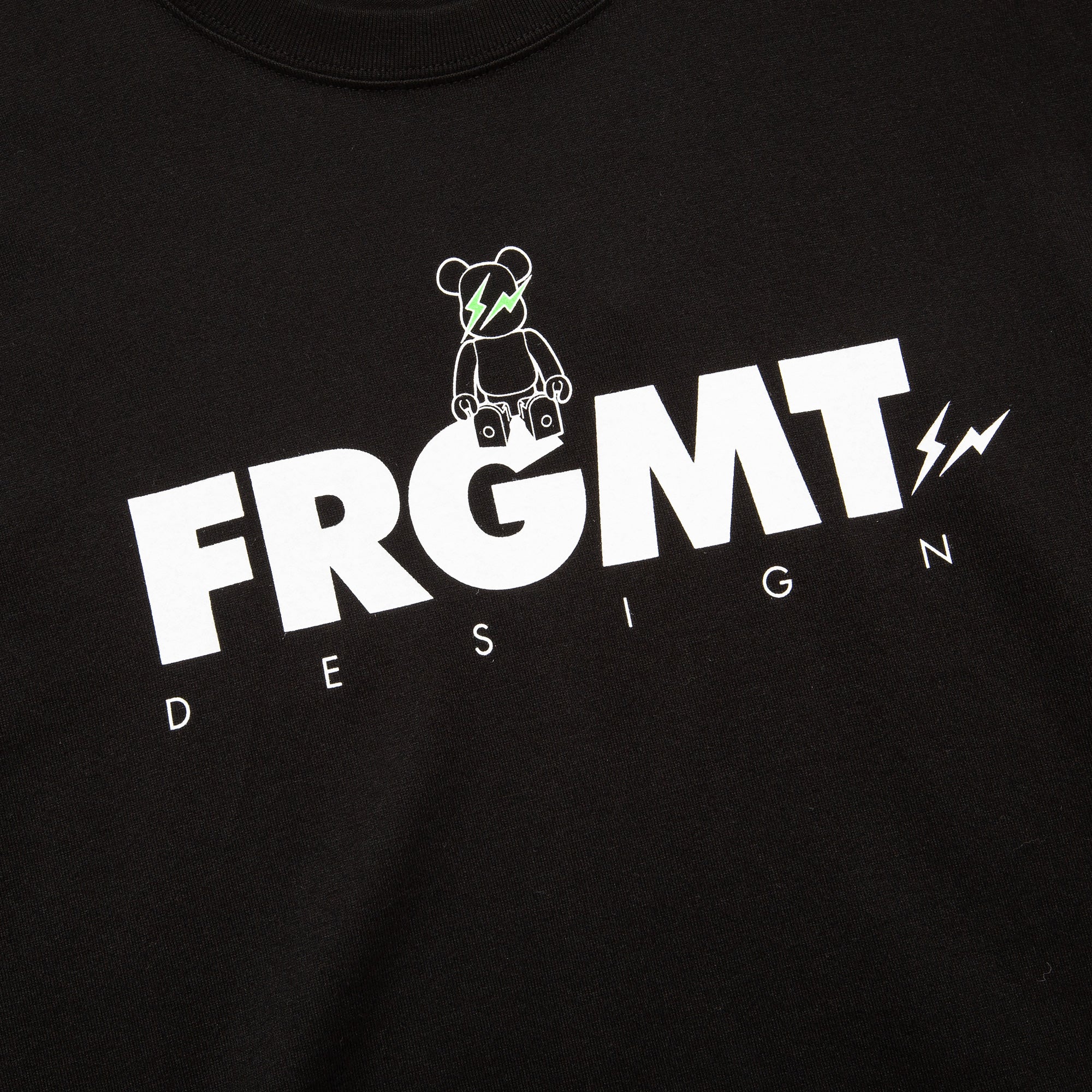 Medicom Fragment Design Bear Tee [MED-BEARTEE-BLK]